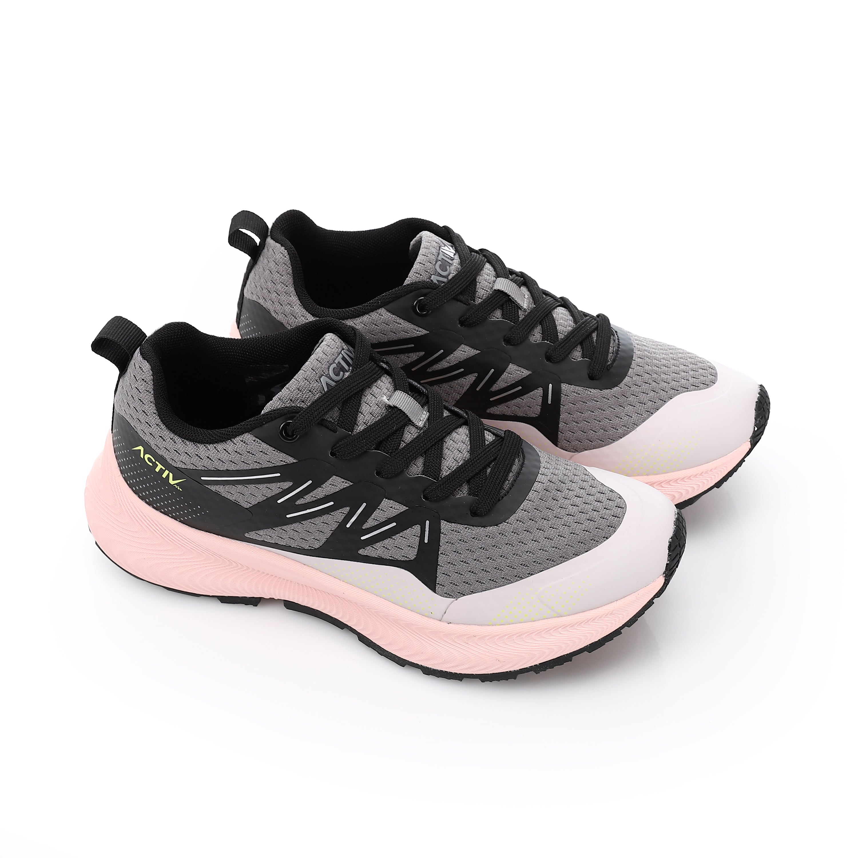 ACTIV WOMEN'S SHOES - GRY & BLK