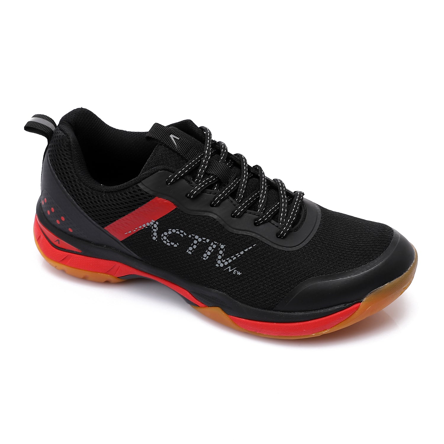 ACTIVNEW MEN'S SHOES - BLACK &amp; RED 