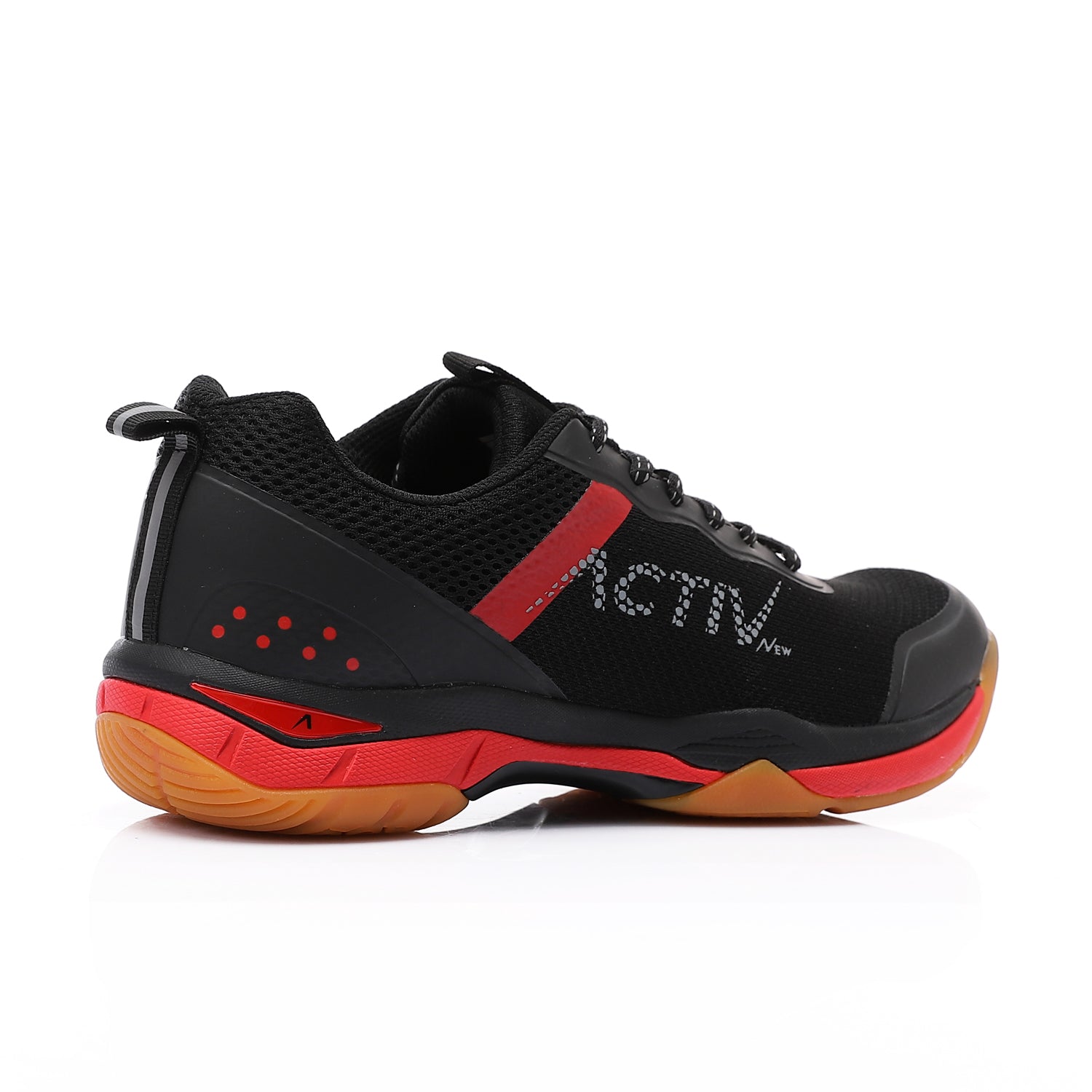 ACTIVNEW MEN'S SHOES - BLACK &amp; RED 