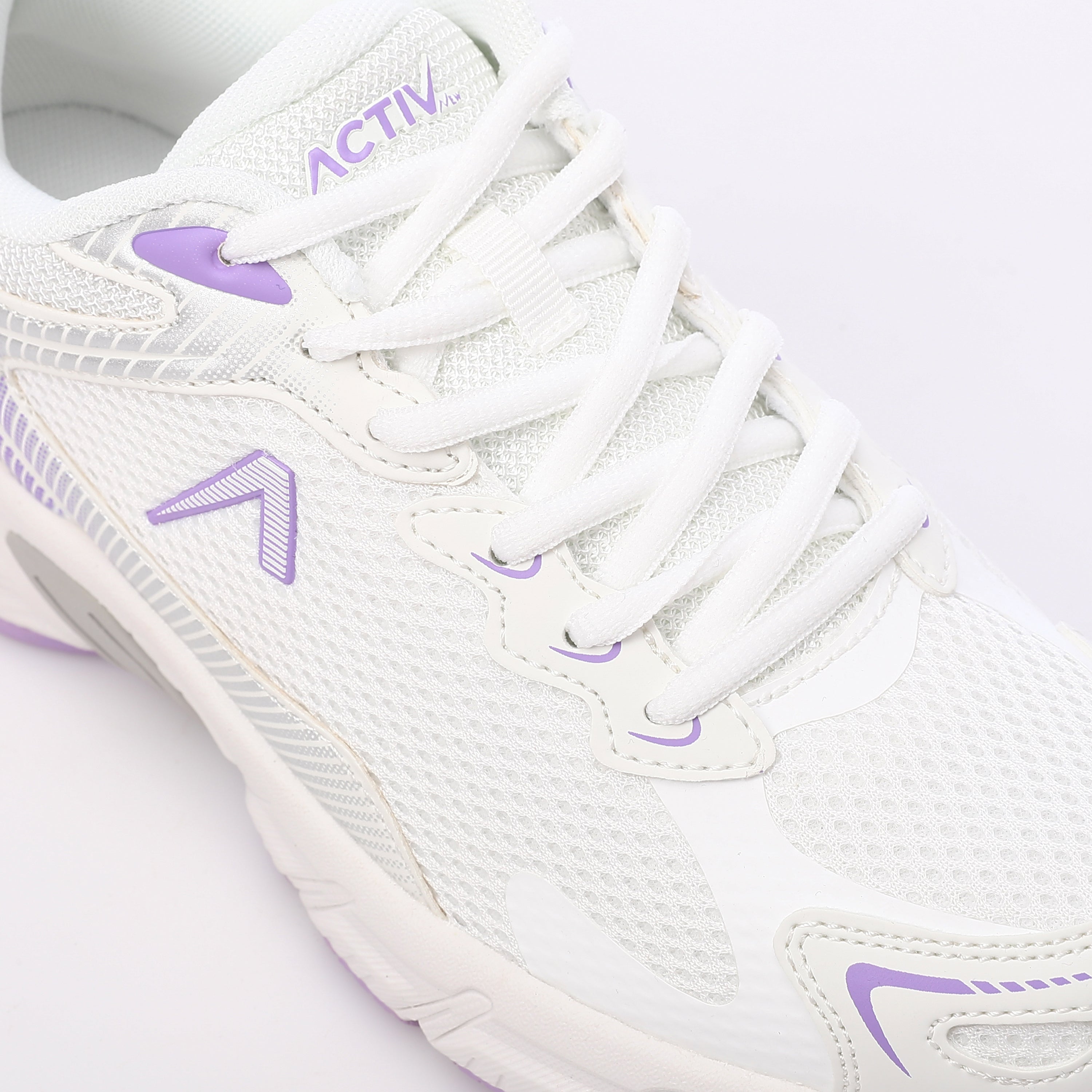 ACTIVNEW WOMEN'S SHOES - WHT &amp; PURP 