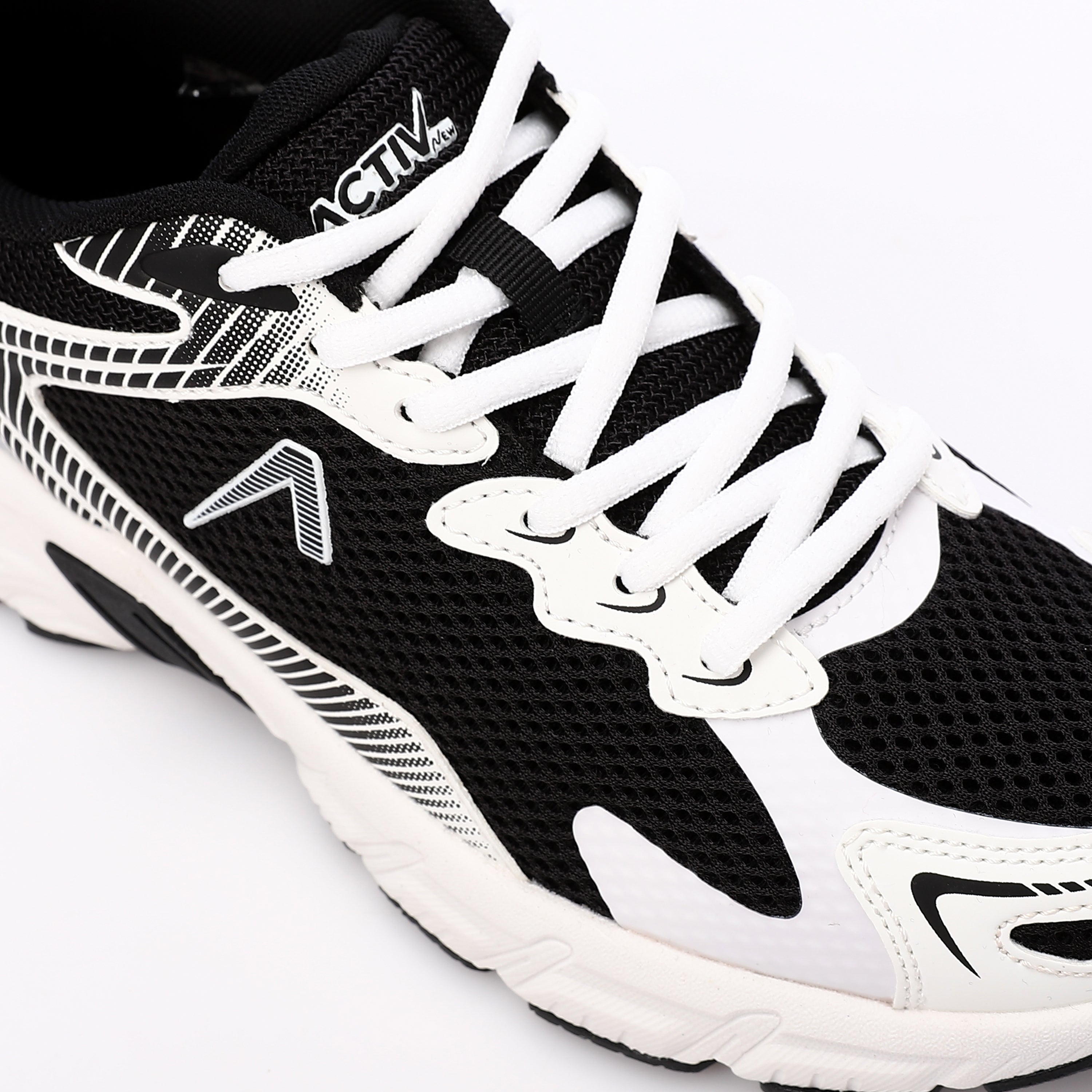 ACTIVNEW WOMEN'S SHOES - WHT &amp; BLK 