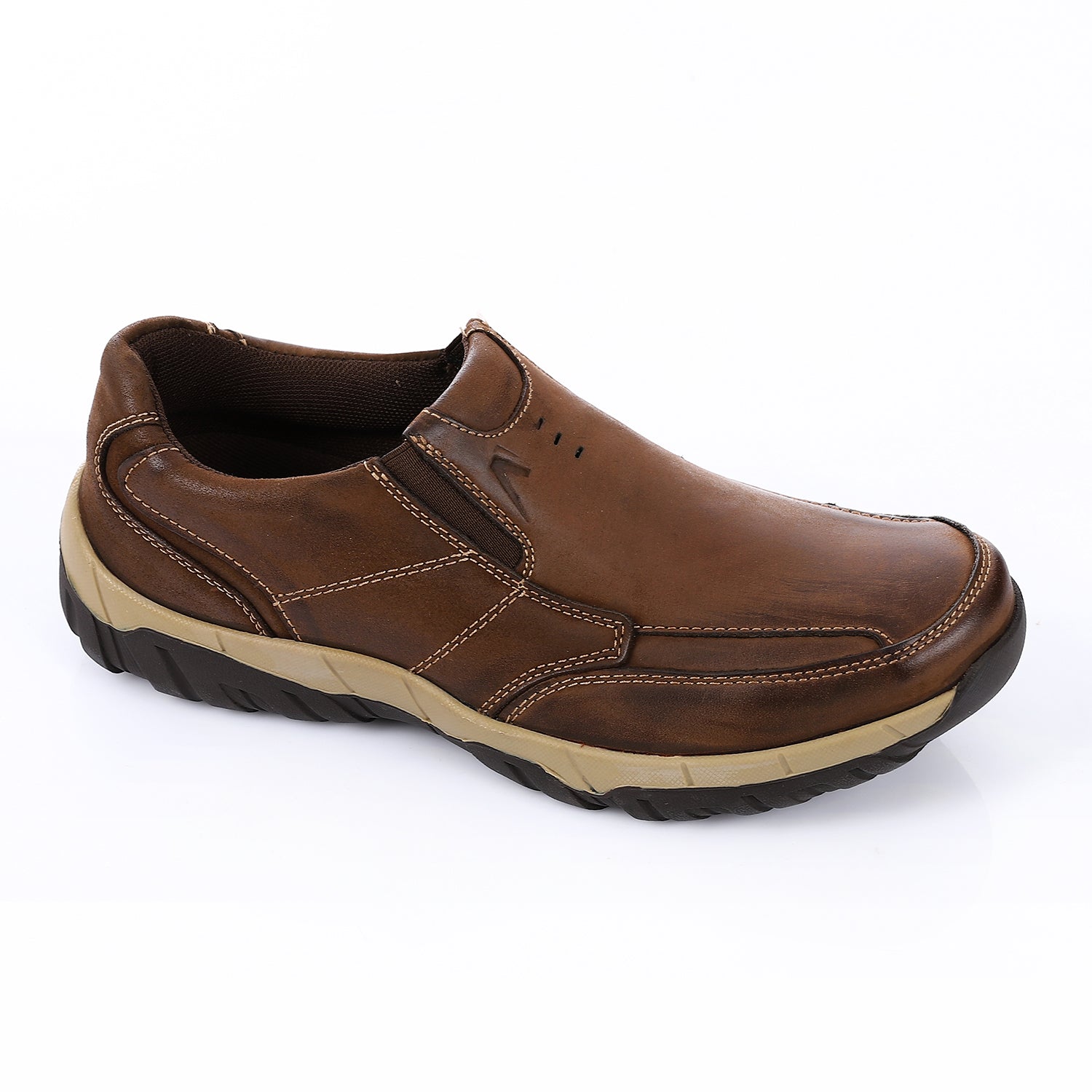 ACTIV MEN'S CASUAL SHOES - COFFEE