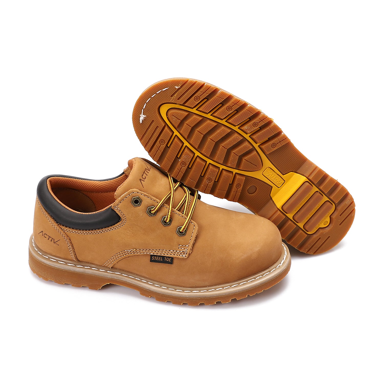 ACTIV SAFETY SHOES - TAN
