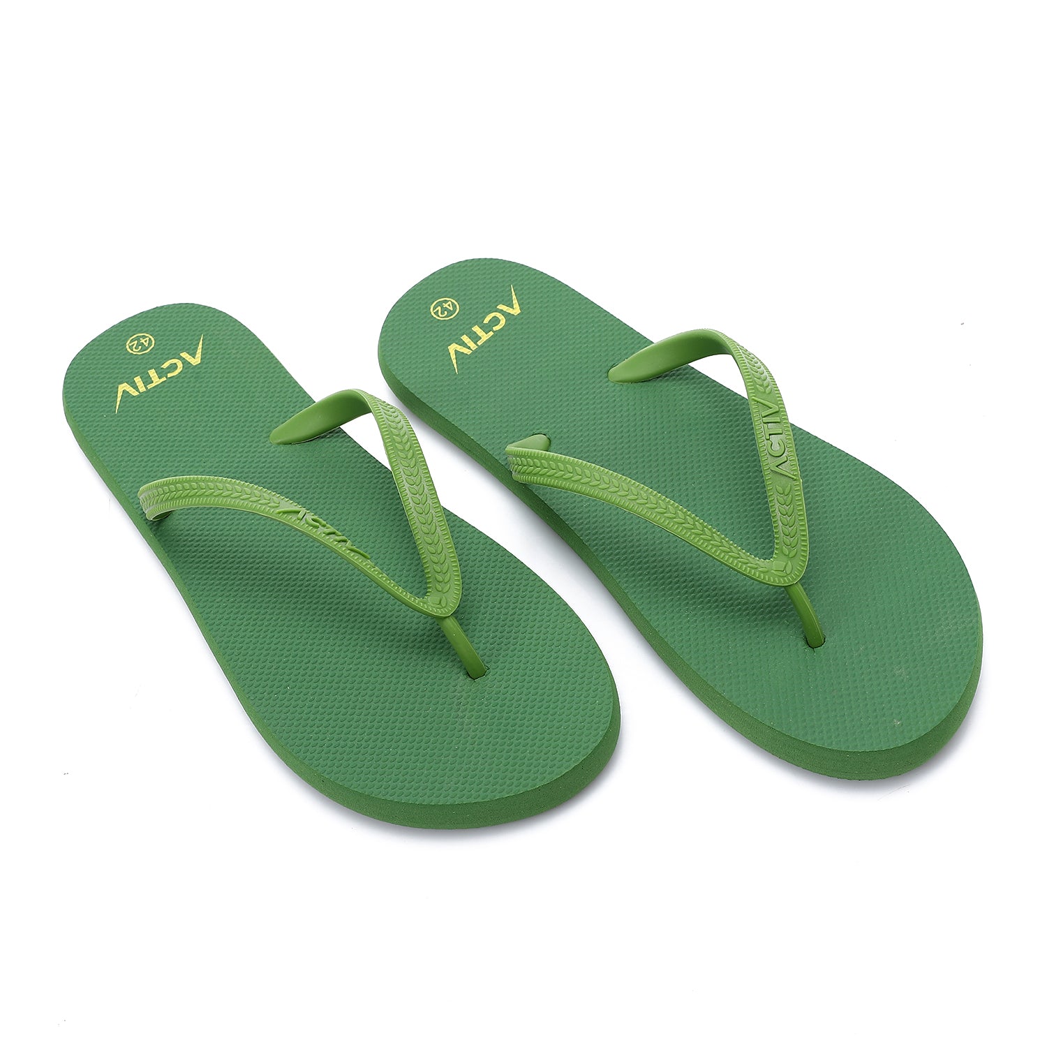 ACTIV MEN'S FLIP FLOP - D.GREEN
