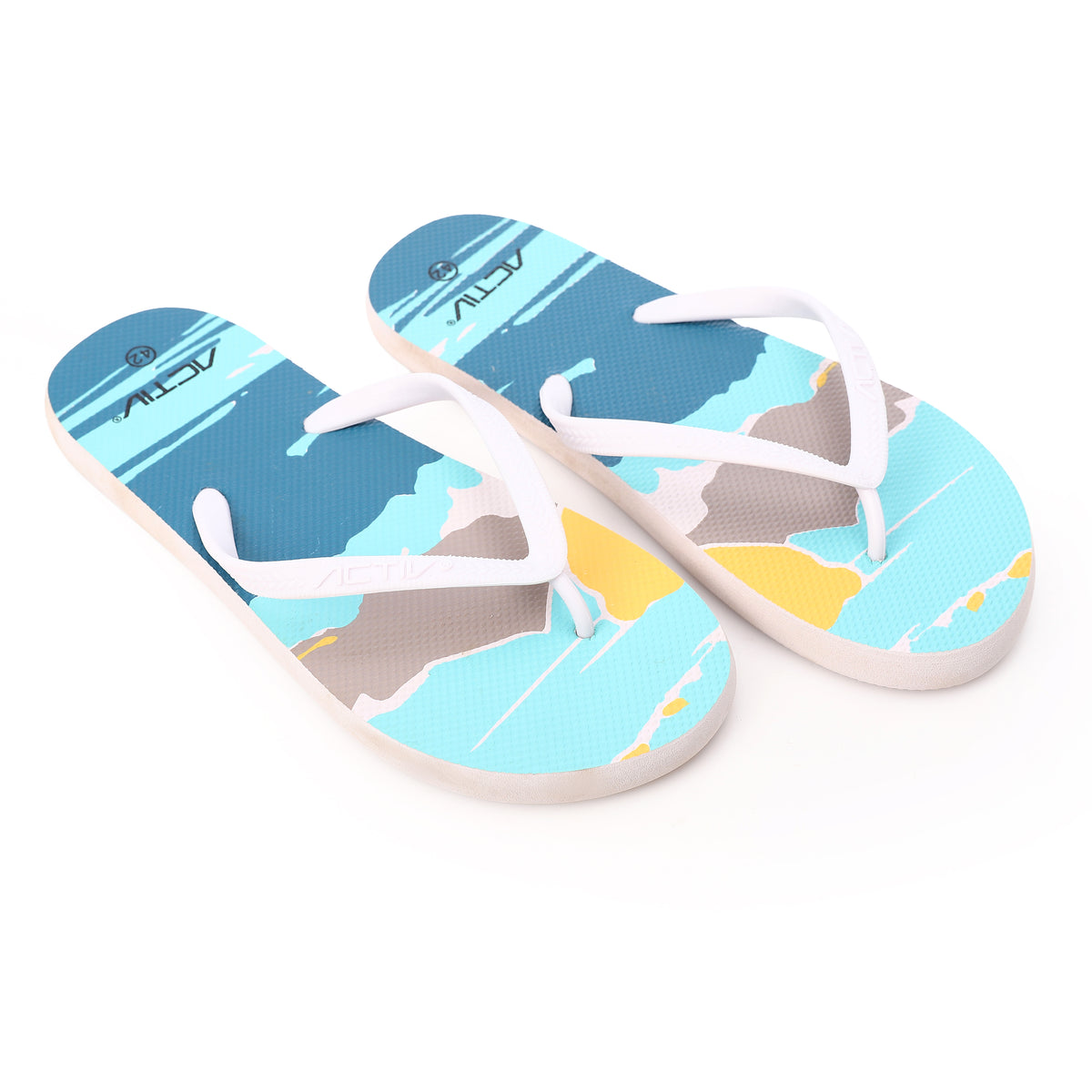 ACTIV MEN'S FLIP-FLOPS - L.BLUE