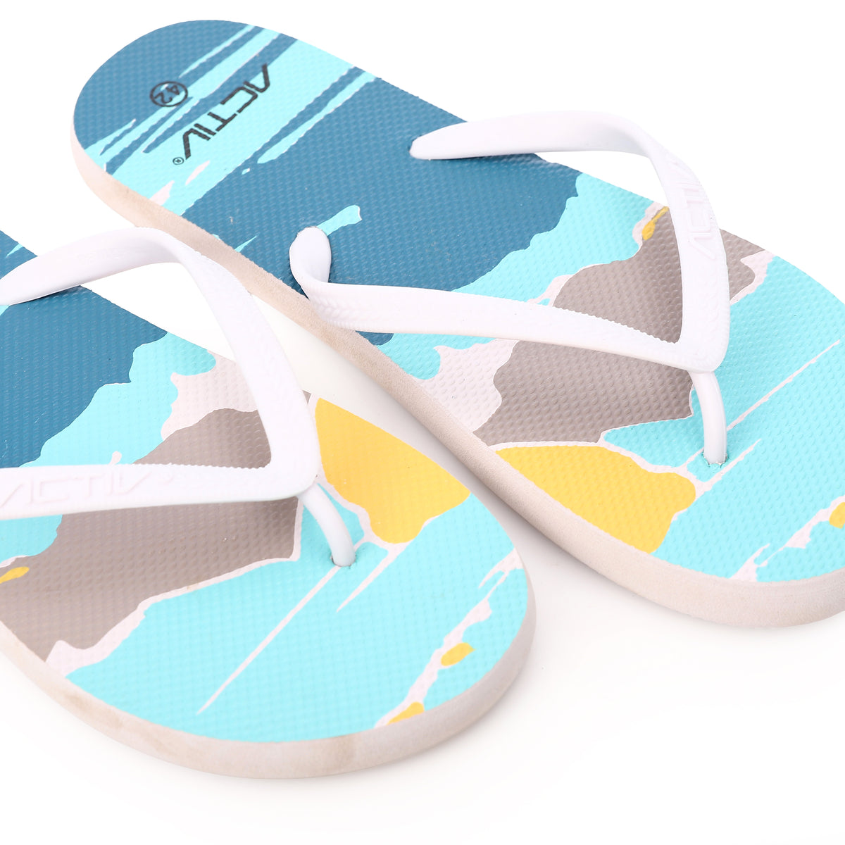 ACTIV MEN'S FLIP-FLOPS - L.BLUE