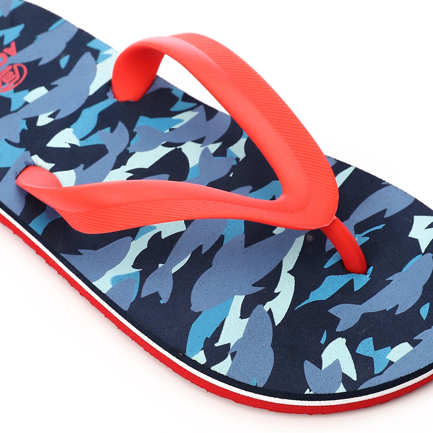 ACTIVNEW KIDS FLIP FLOP - RED &amp; NAVY 