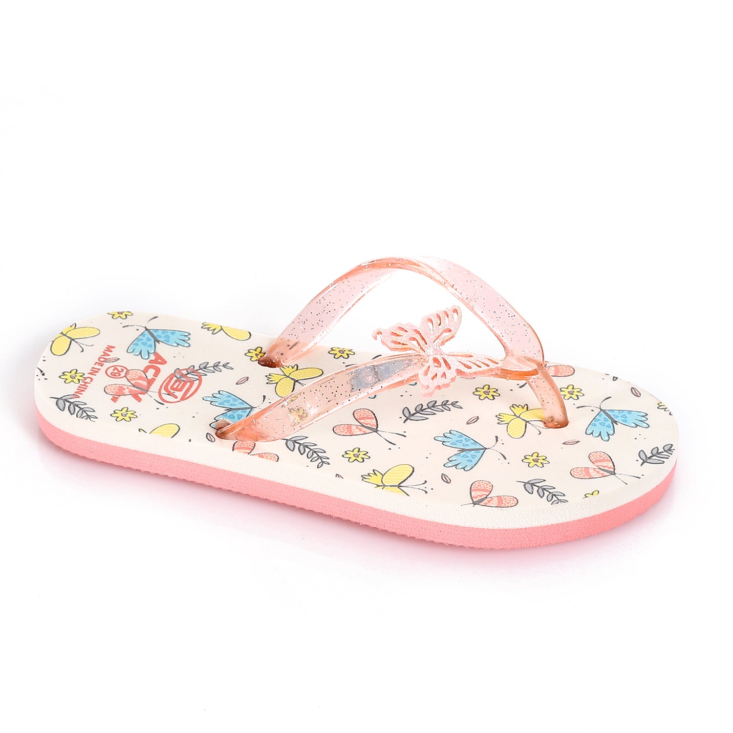 ACTIVNEW KIDS FLIP FLOP - PNK & BEIG