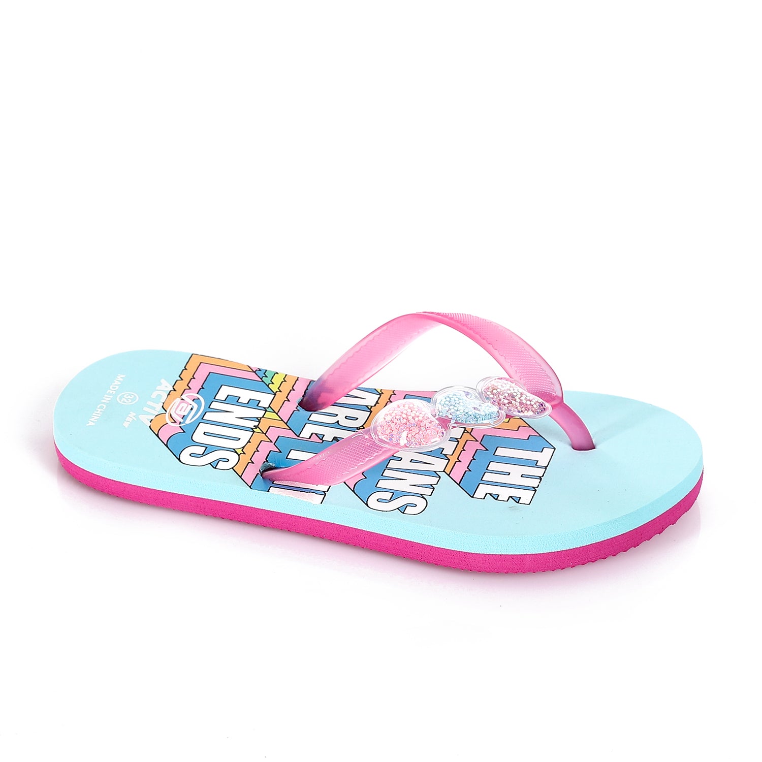 ACTIVNEW KIDS FLIP FLOP - PNK & BLUE