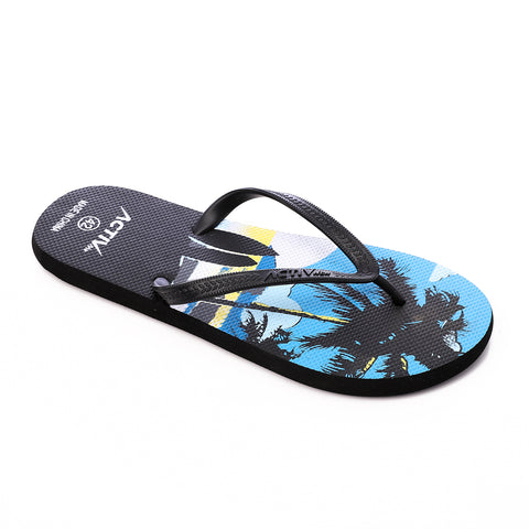 ACTIVNEW MEN'S FLIP FLOP - BLACK