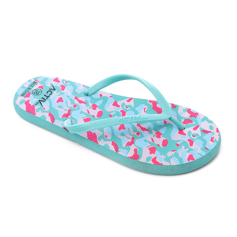 ACTIVNEW WOMEN'S FLIP FLOP - TURQUOIS