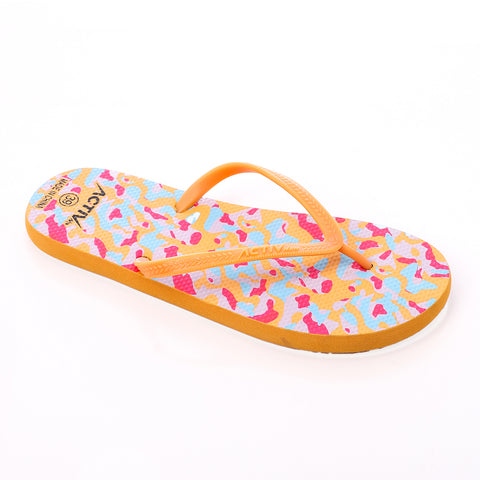 ACTIVNEW WOMEN'S FLIP FLOP - ORANGE