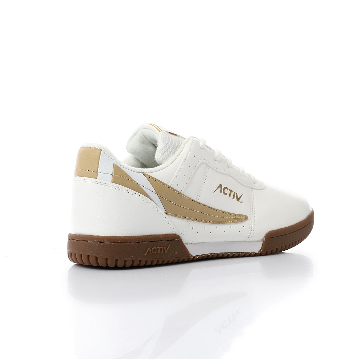 ACTIV MEN'S SHOES - BEIG*WHT