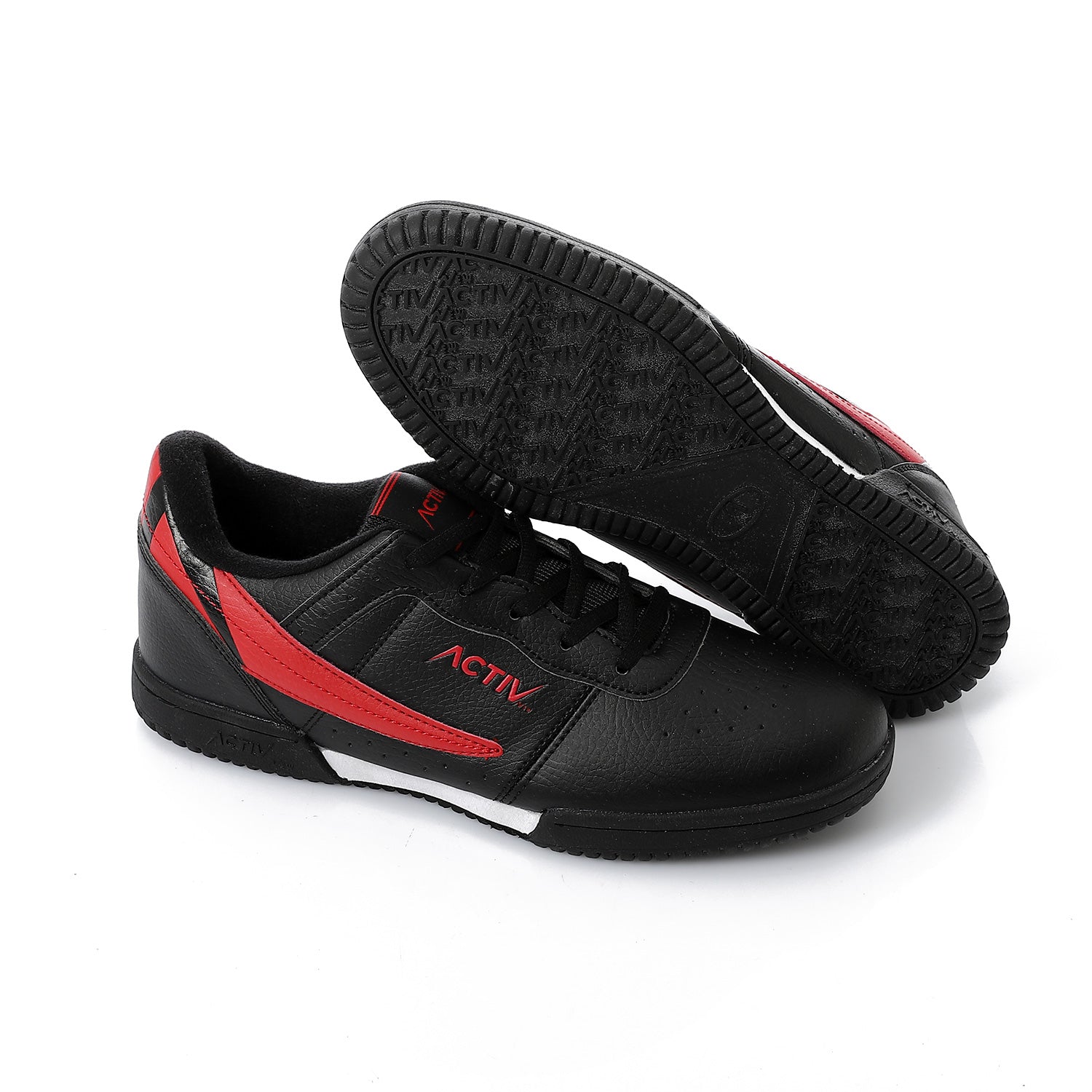 ACTIV MEN'S SHOES - اسود*اسود*احمر