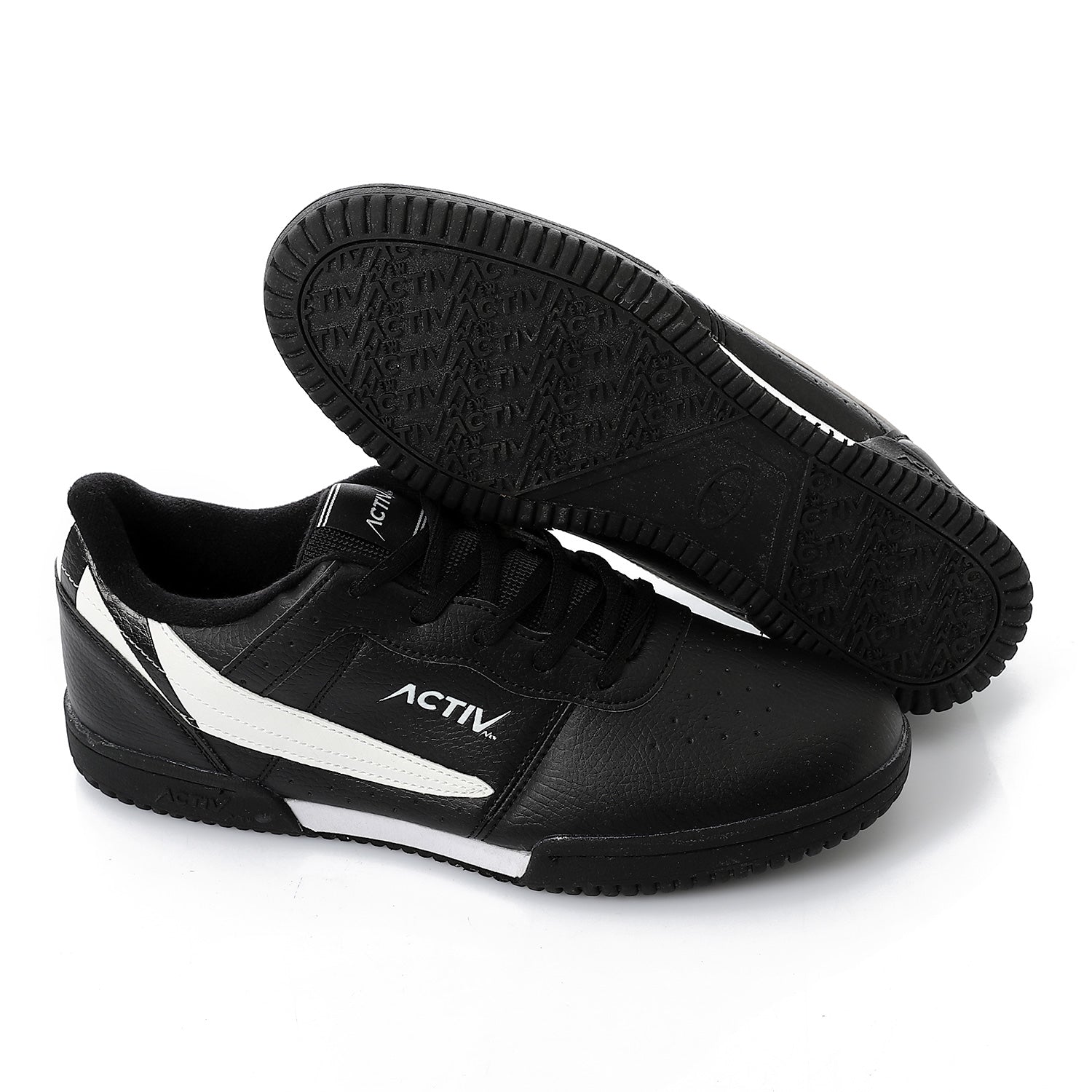 ACTIV MEN'S SHOES - اسود*اسود*ابيض