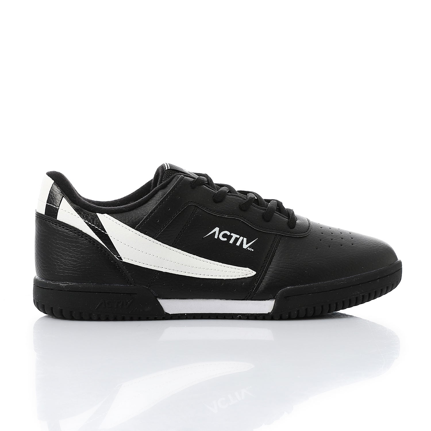 ACTIV MEN'S SHOES - اسود*اسود*ابيض