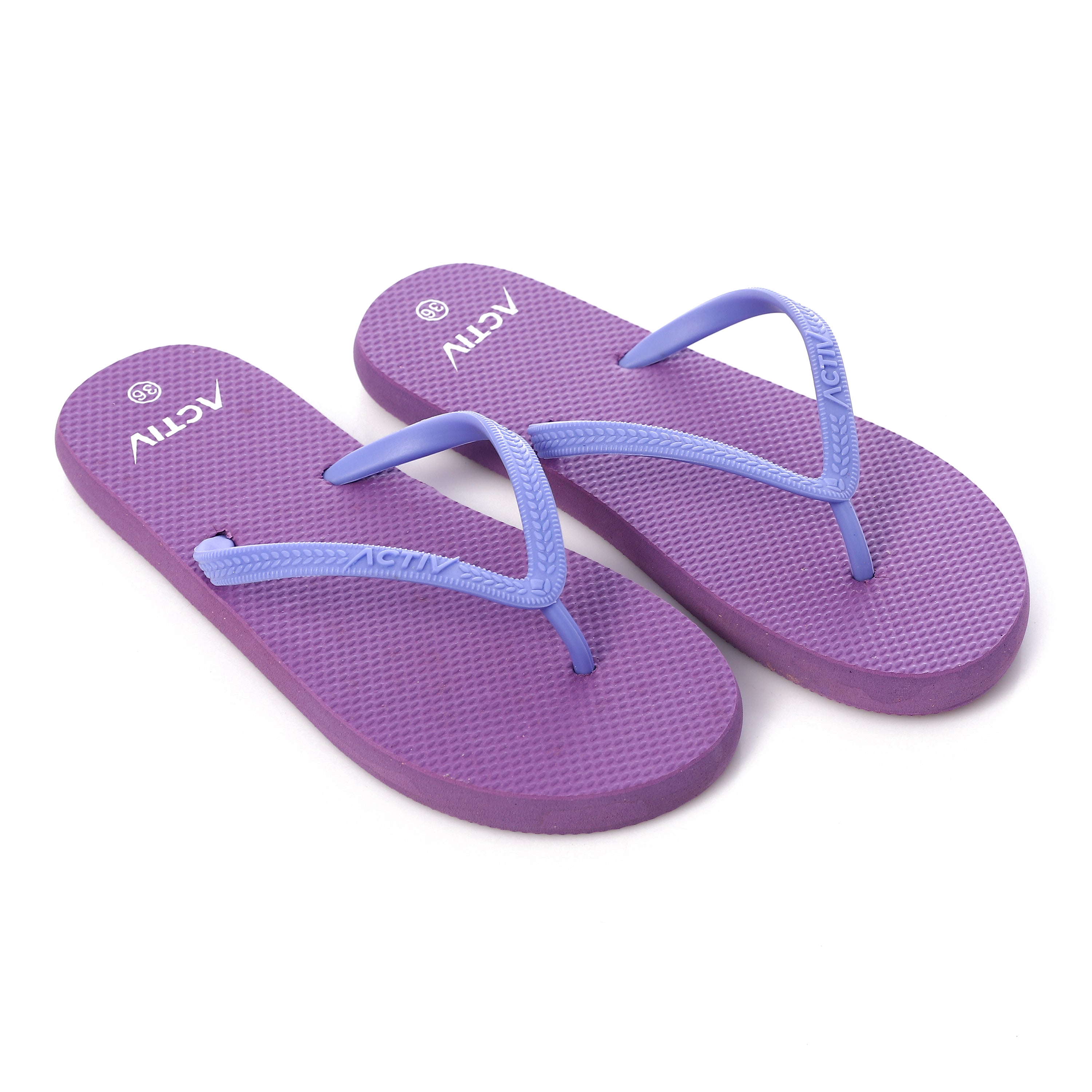 ACTIV WOMEN'S FLIP FLOP - بنفسجى غامق