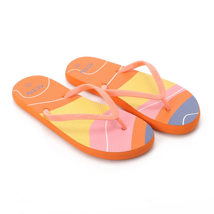 ACTIV WOMEN'S FLIP FLOP - ORANGE