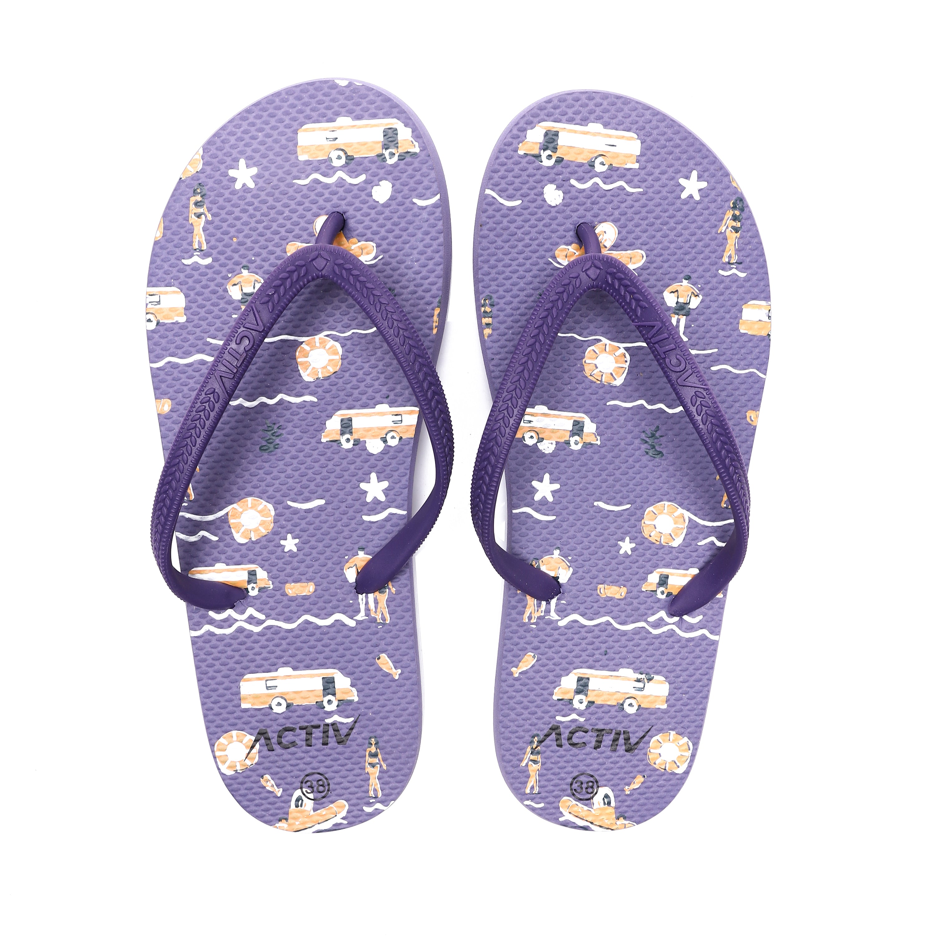 ACTIV WOMEN'S FLIP FLOP - بنفسجى فاتح