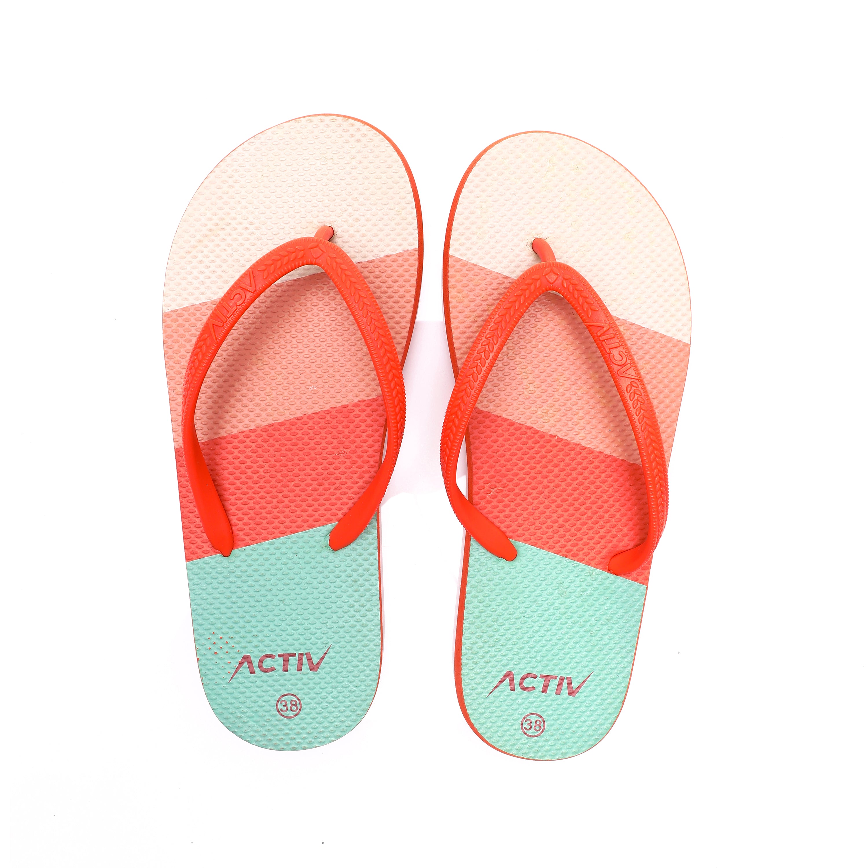 ACTIV WOMEN'S FLIP FLOP - برتقالى*احمر
