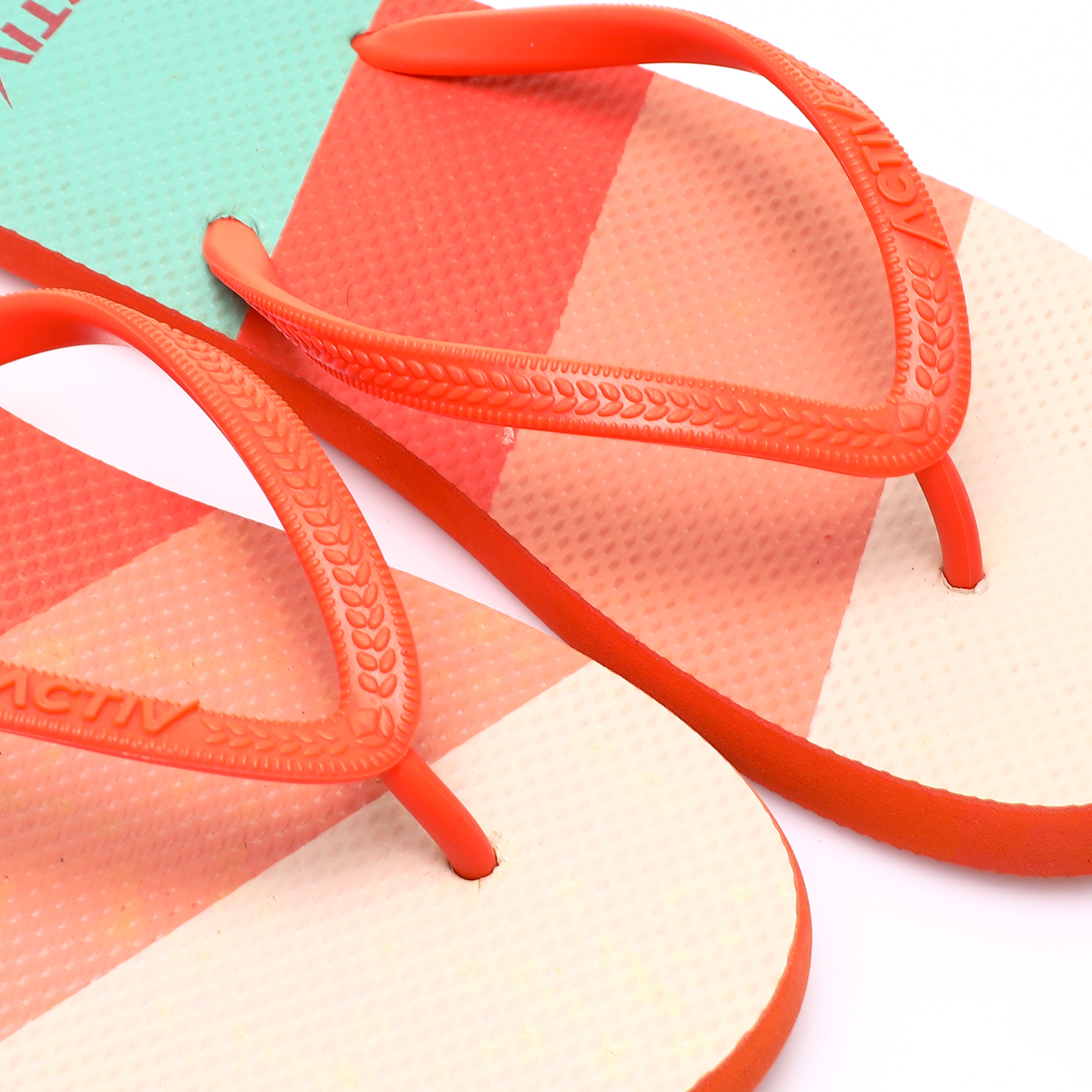 ACTIV WOMEN'S FLIP FLOP - برتقالى*احمر
