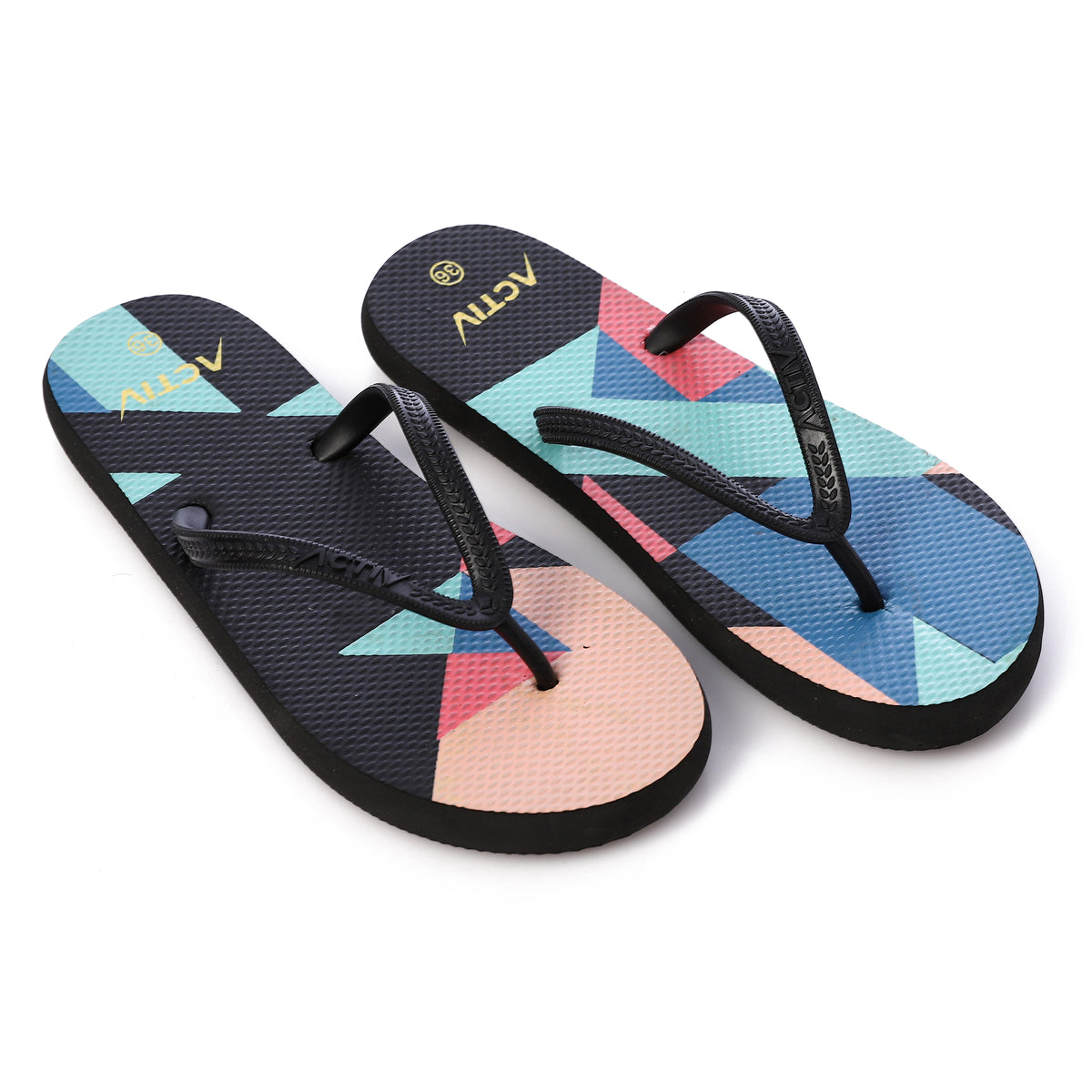 ACTIV WOMEN'S FLIP FLOP - BLACK