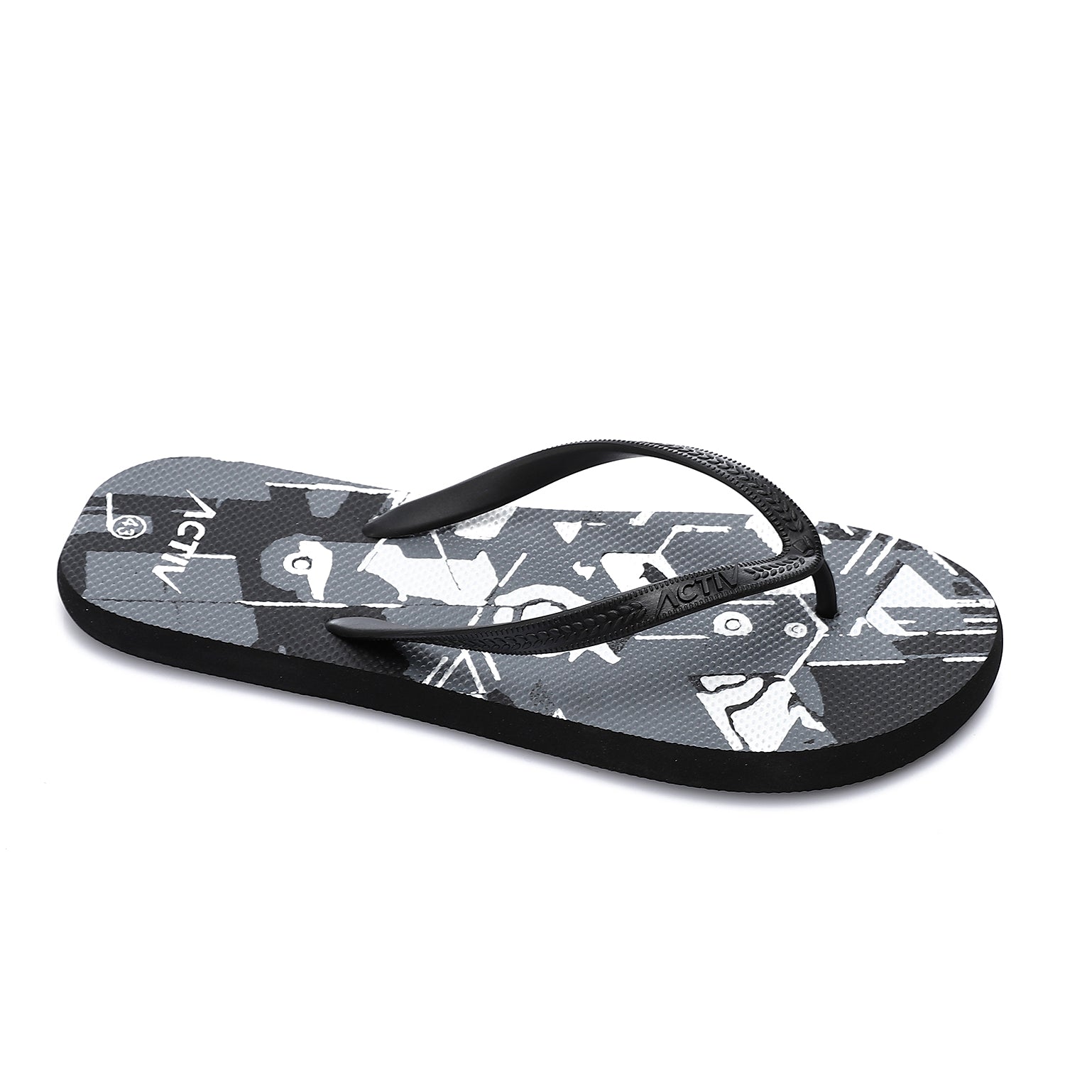 ACTIVNEW MEN'S FLIP FLOP - BLACK