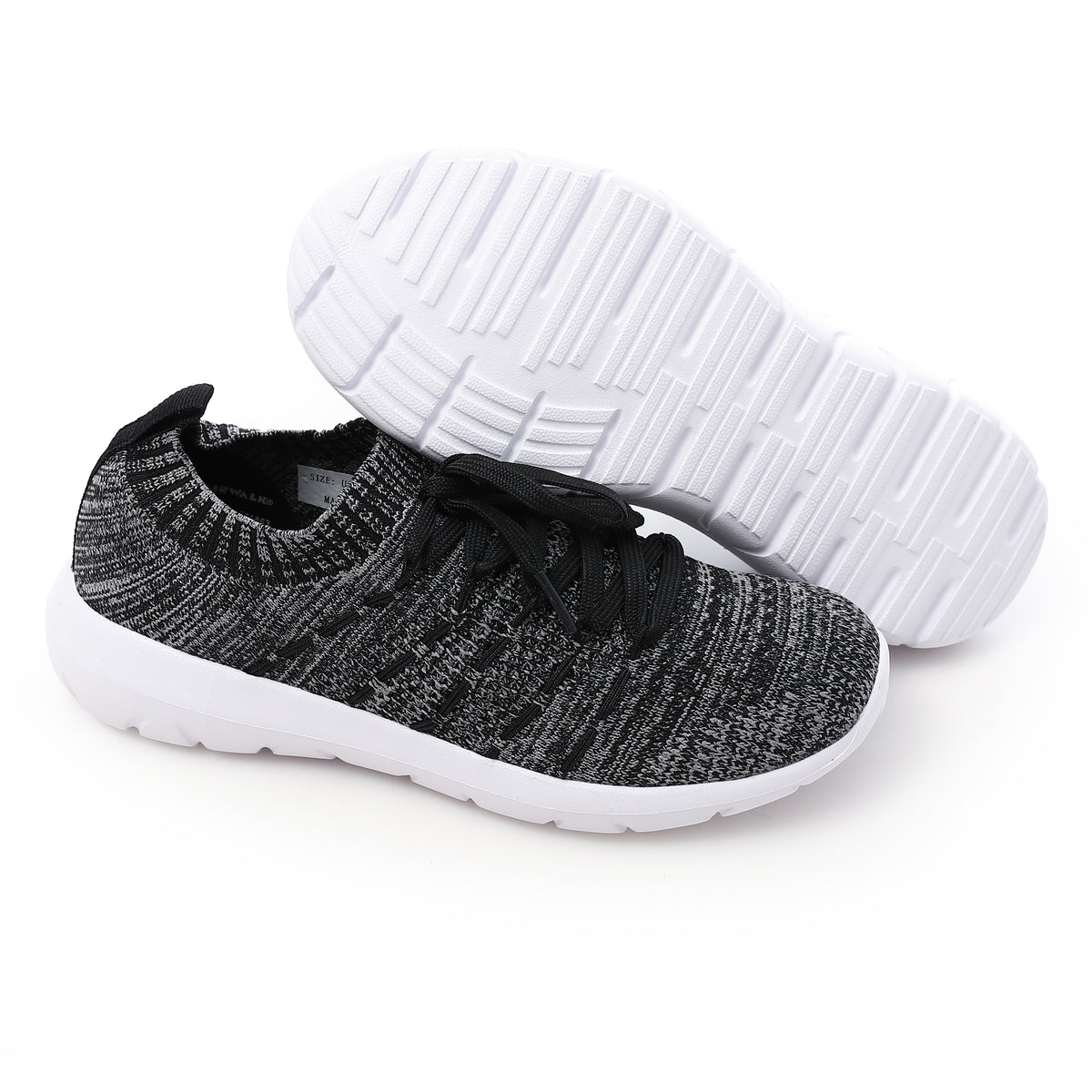 AIRWALK WOMEN'S FASHION SHOES - BLK & GRY