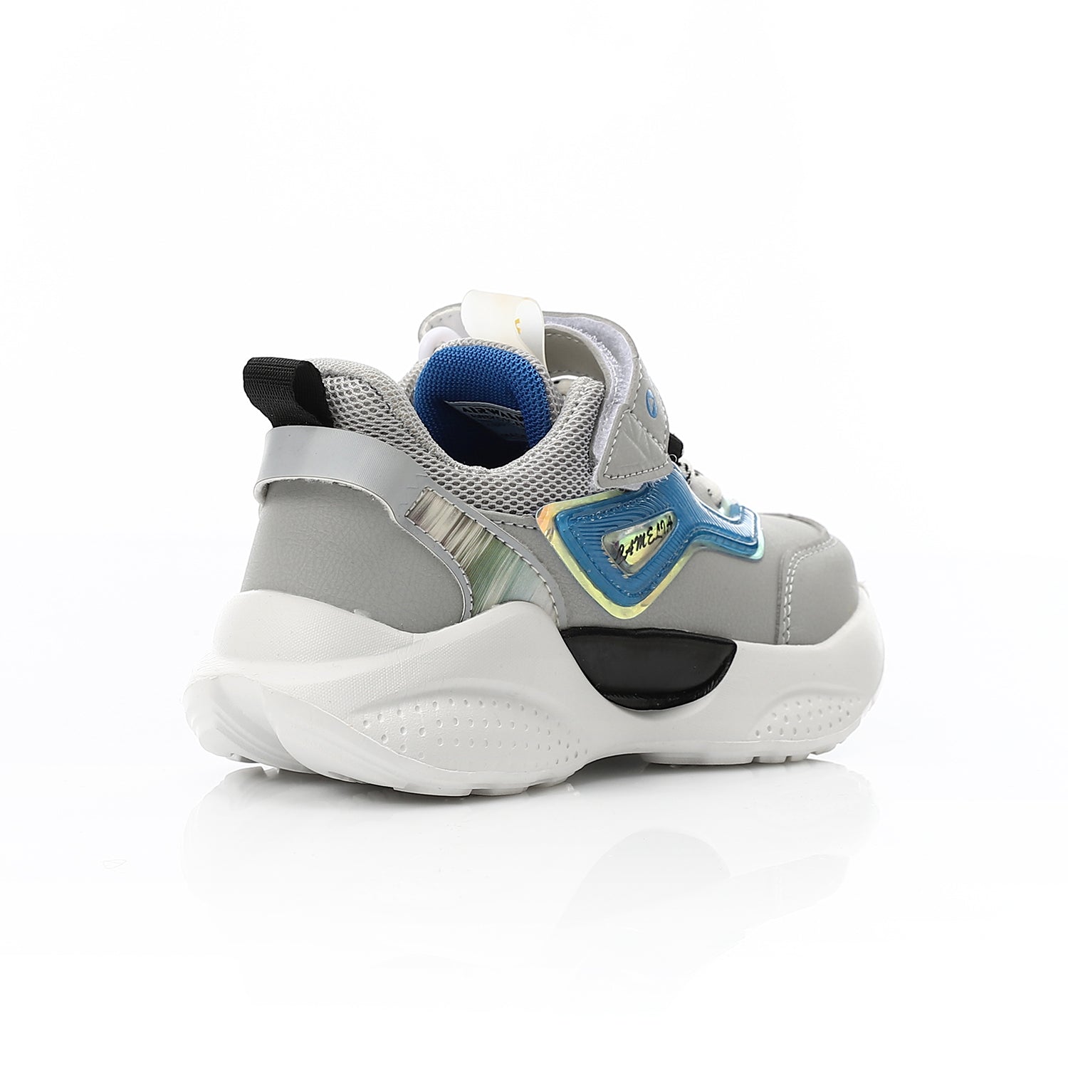 AIRWALK FASHION VELCRO SHOES - GREY & BLU