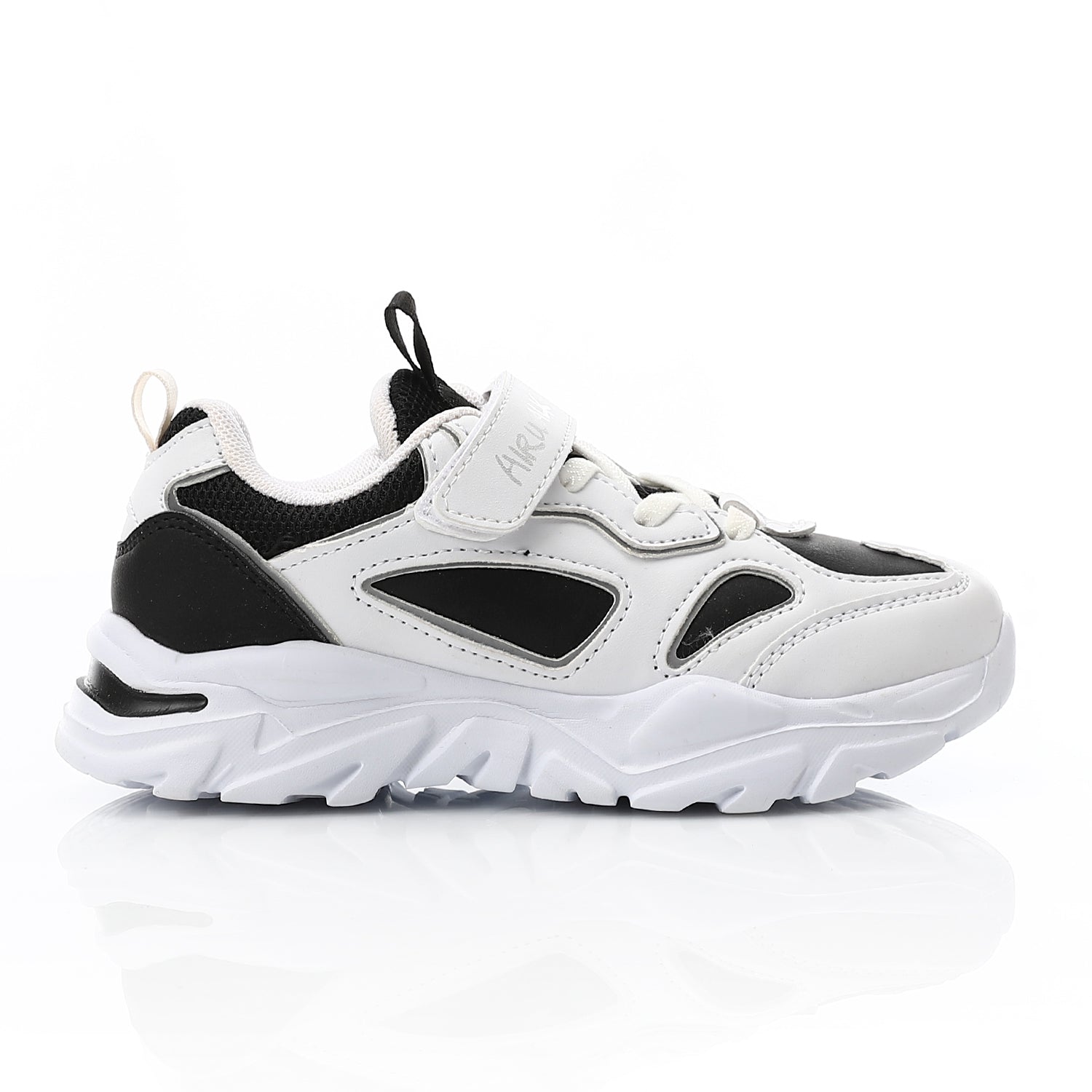AIRWALK FASHION KIDS SHOES - WHIT & BLK