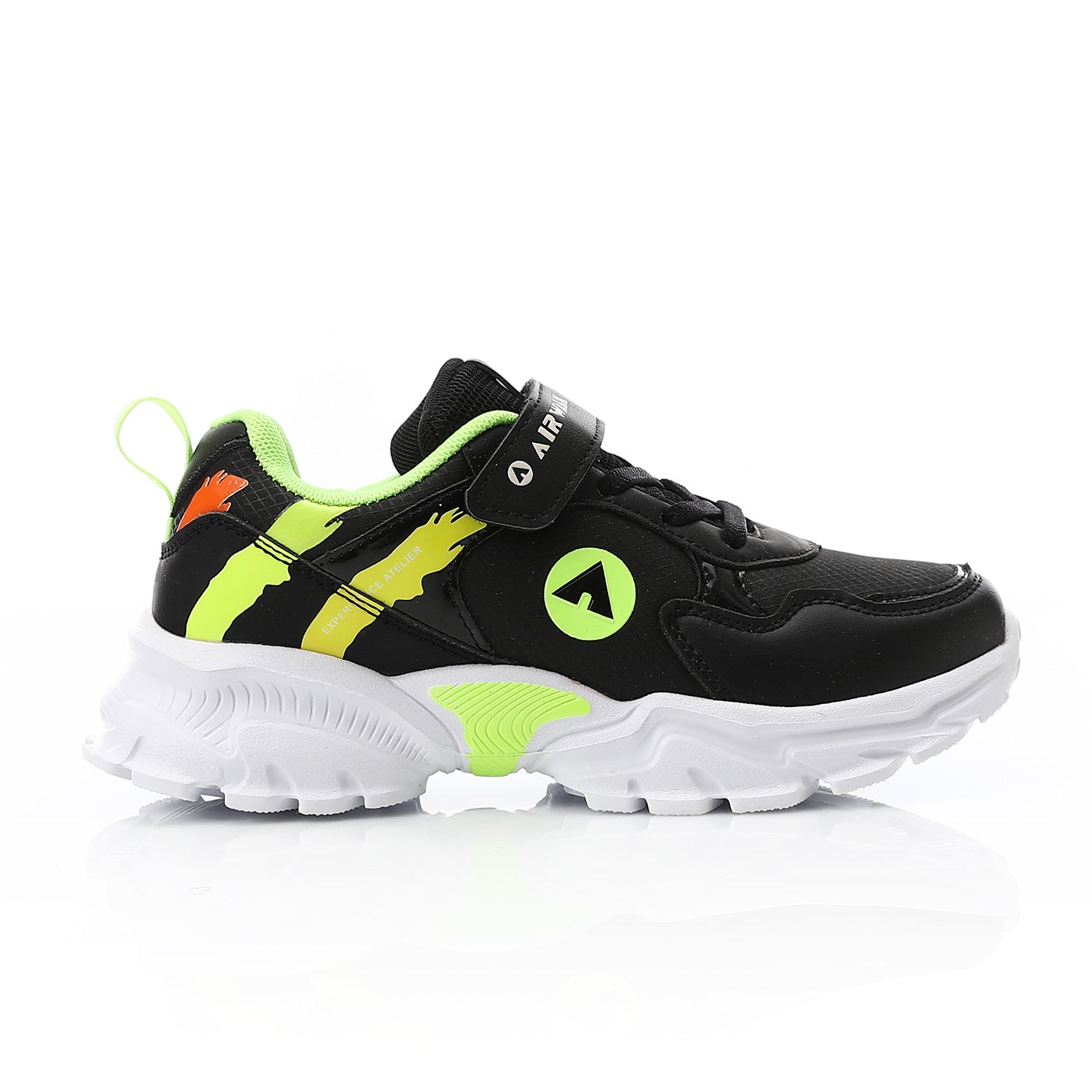 AIRWALK KIDS' VELCRO SHOES - BLACK