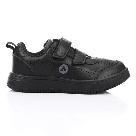 AIRWALK VELCRO KIDS SHOES - BLACK