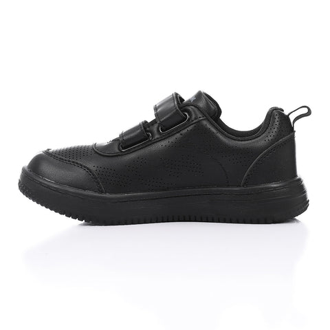 AIRWALK VELCRO KIDS SHOES - BLACK