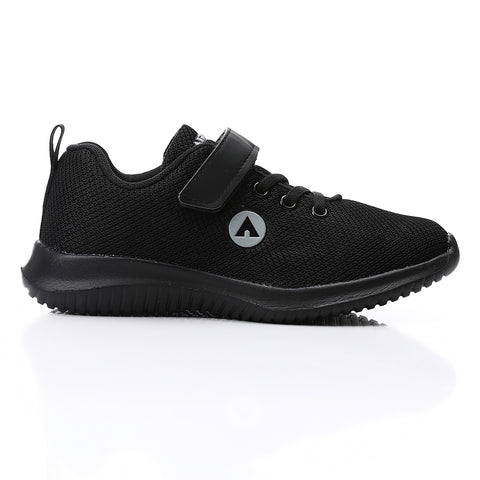 AIRWALK VELCRO KIDS SHOES - BLACK