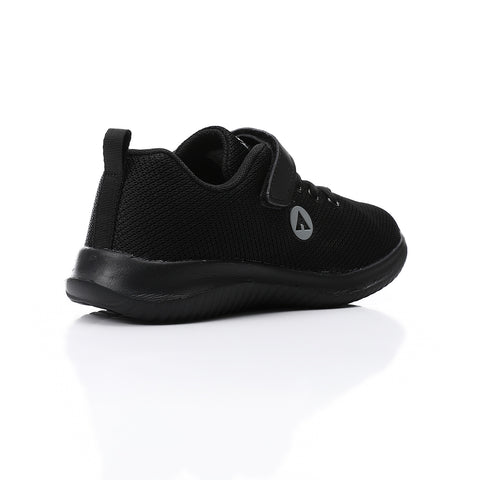 AIRWALK VELCRO KIDS SHOES - BLACK