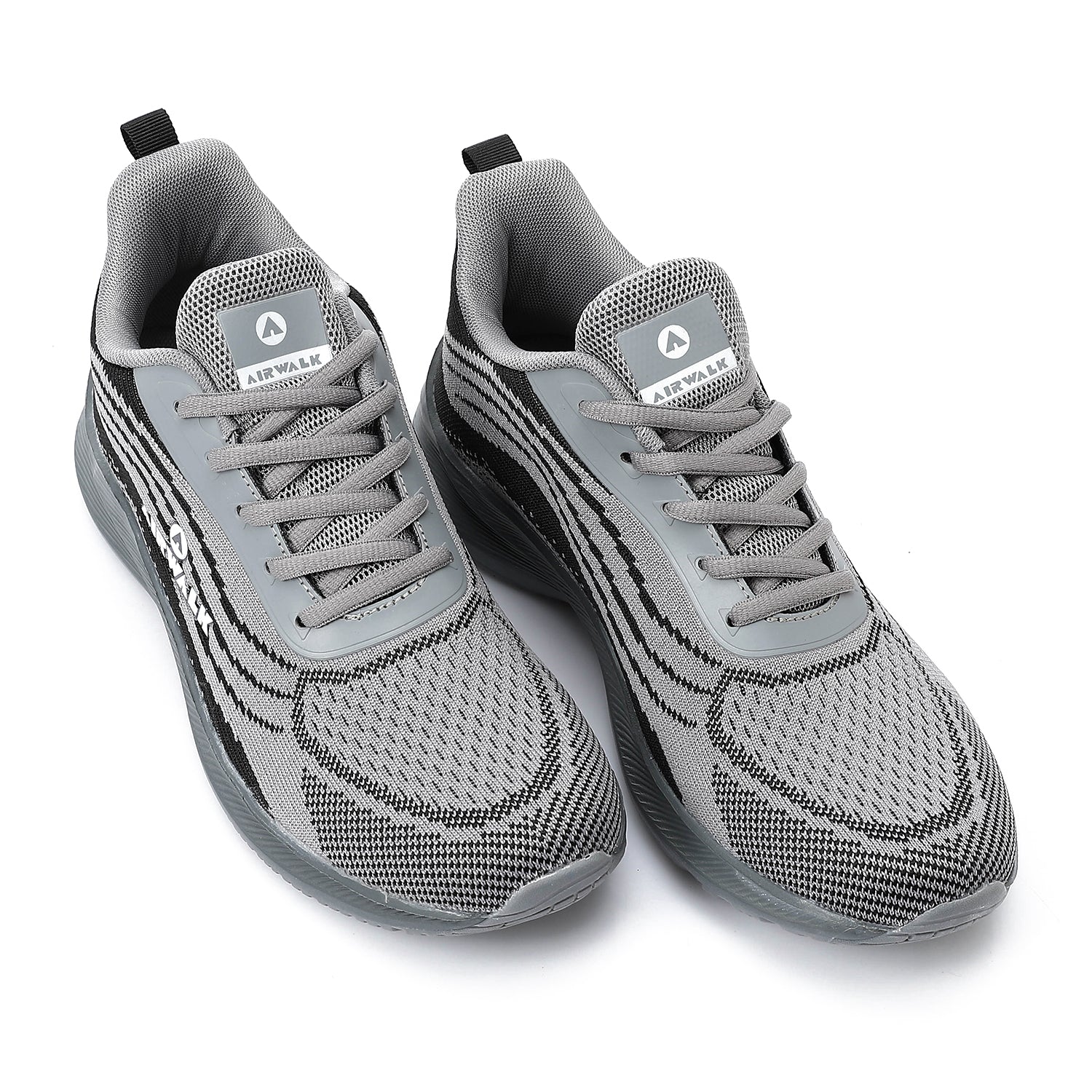 AIRWALK MEN'S FASHION SHOES - GREY & BLK