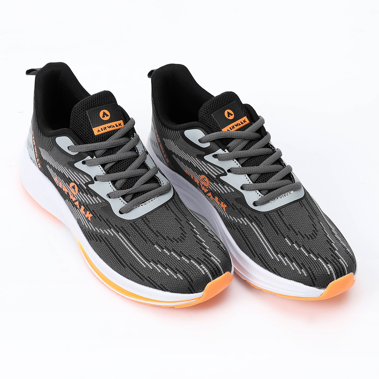 AIRWALK MEN'S FASHION SHOES - DGRY & BLK