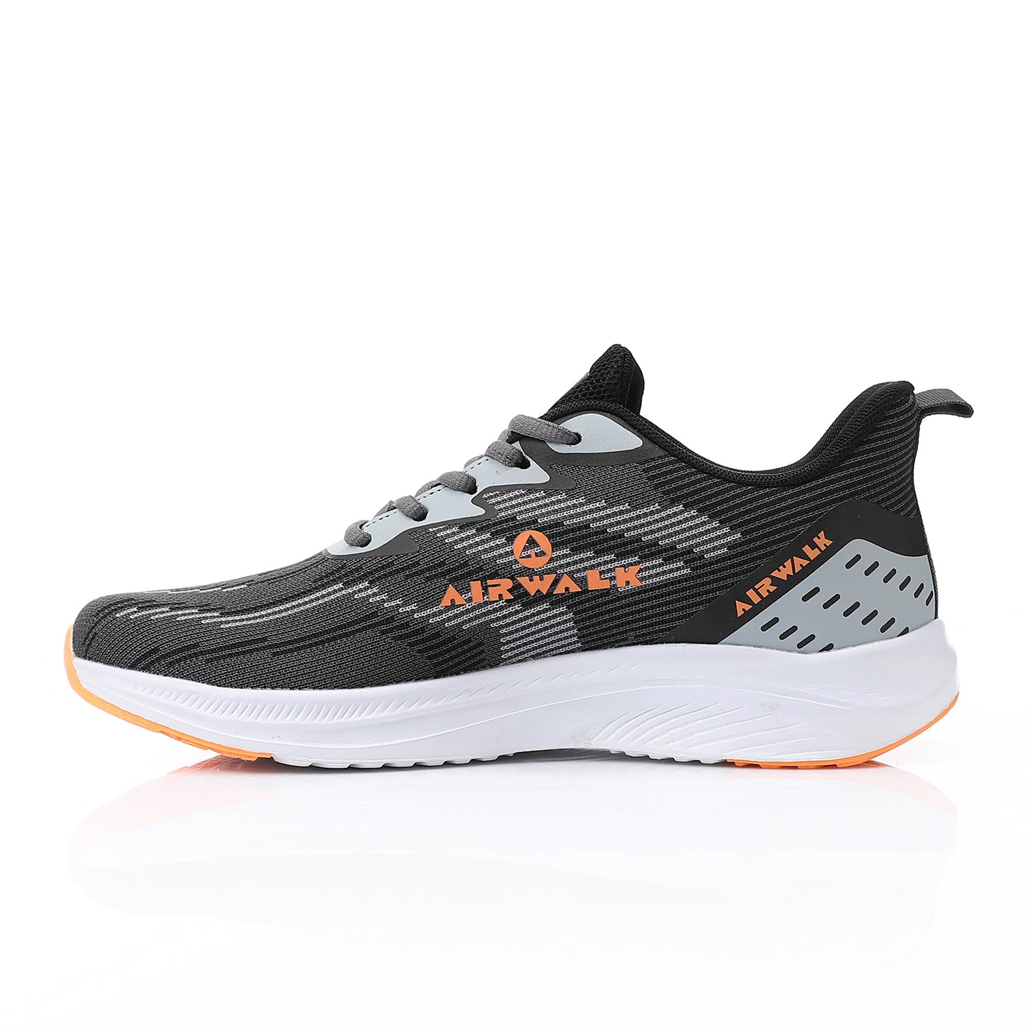 AIRWALK MEN'S FASHION SHOES - DGRY & BLK
