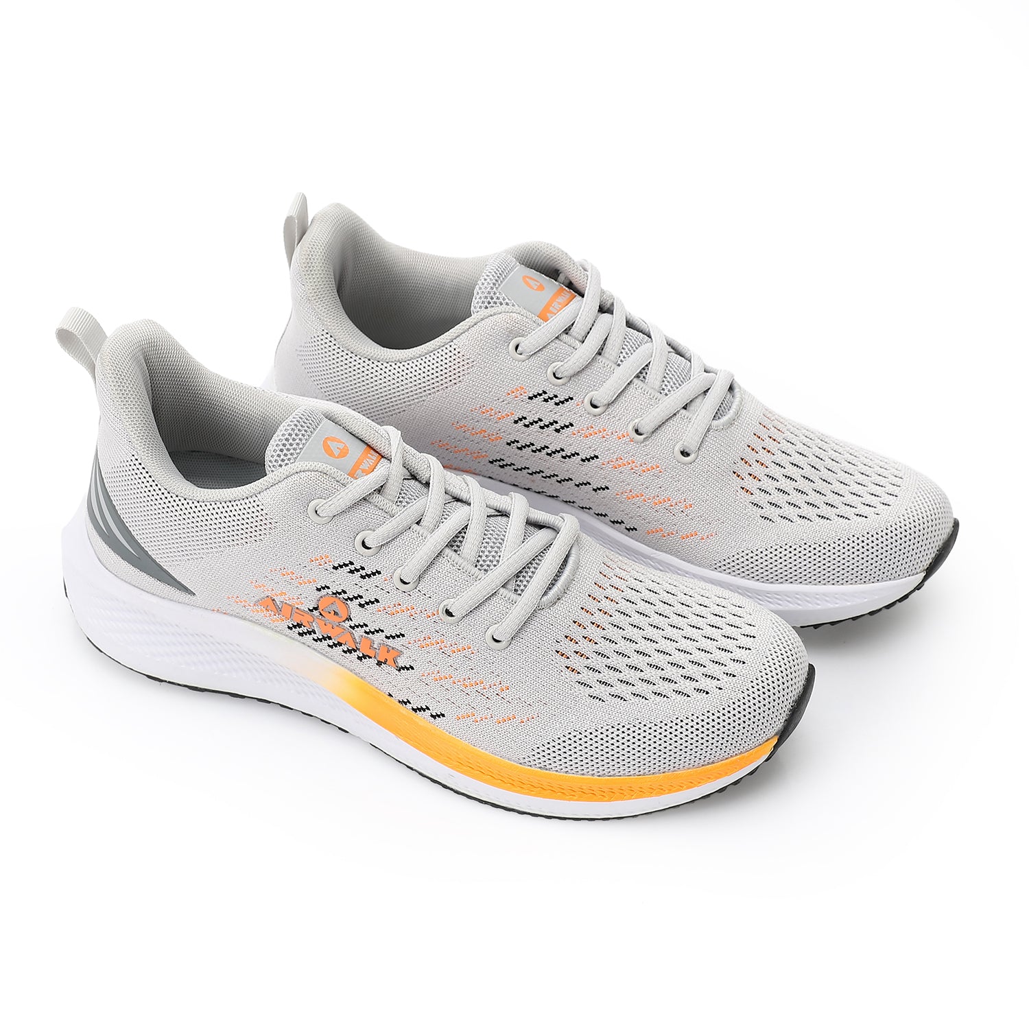 AIRWALK MEN'S FASHION SHOES - رمادي فاتح*برتقالي