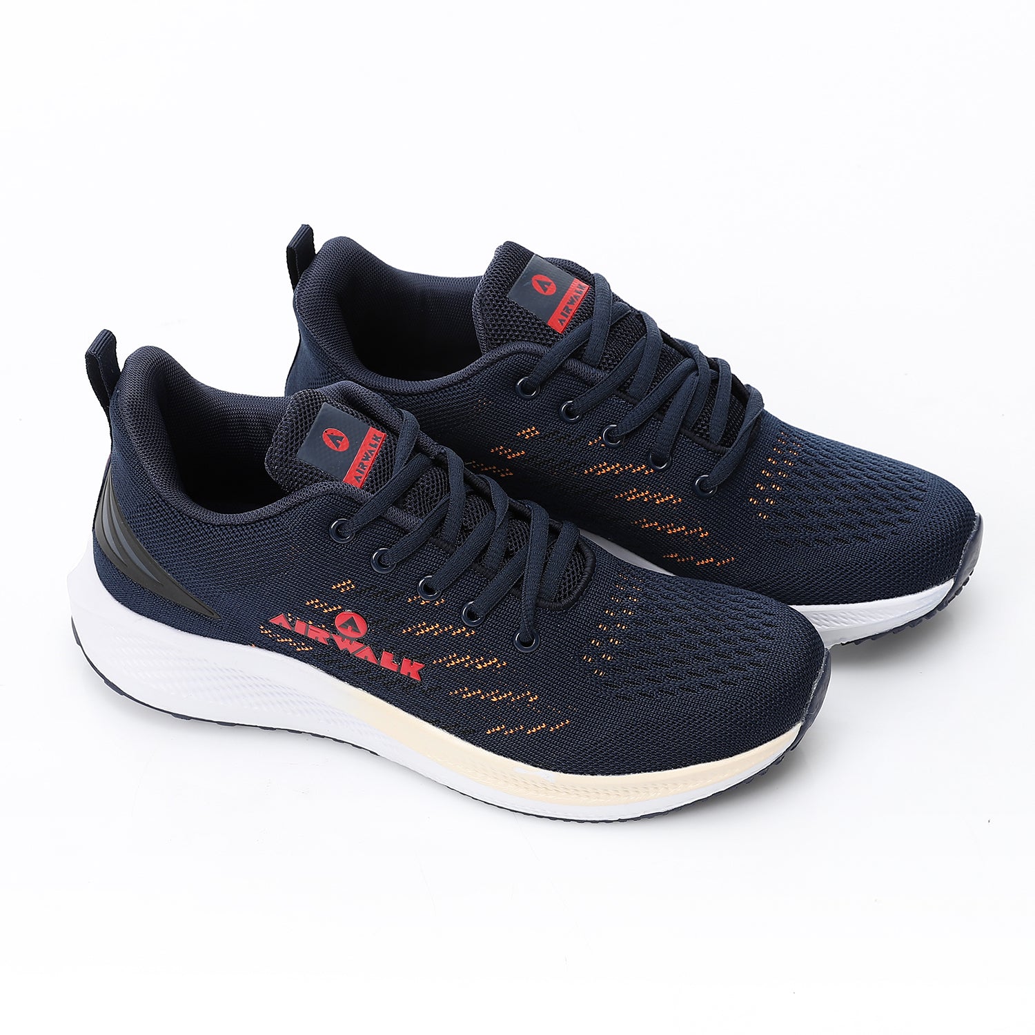 AIRWALK MEN'S FASHION SHOES - NAVY & RED