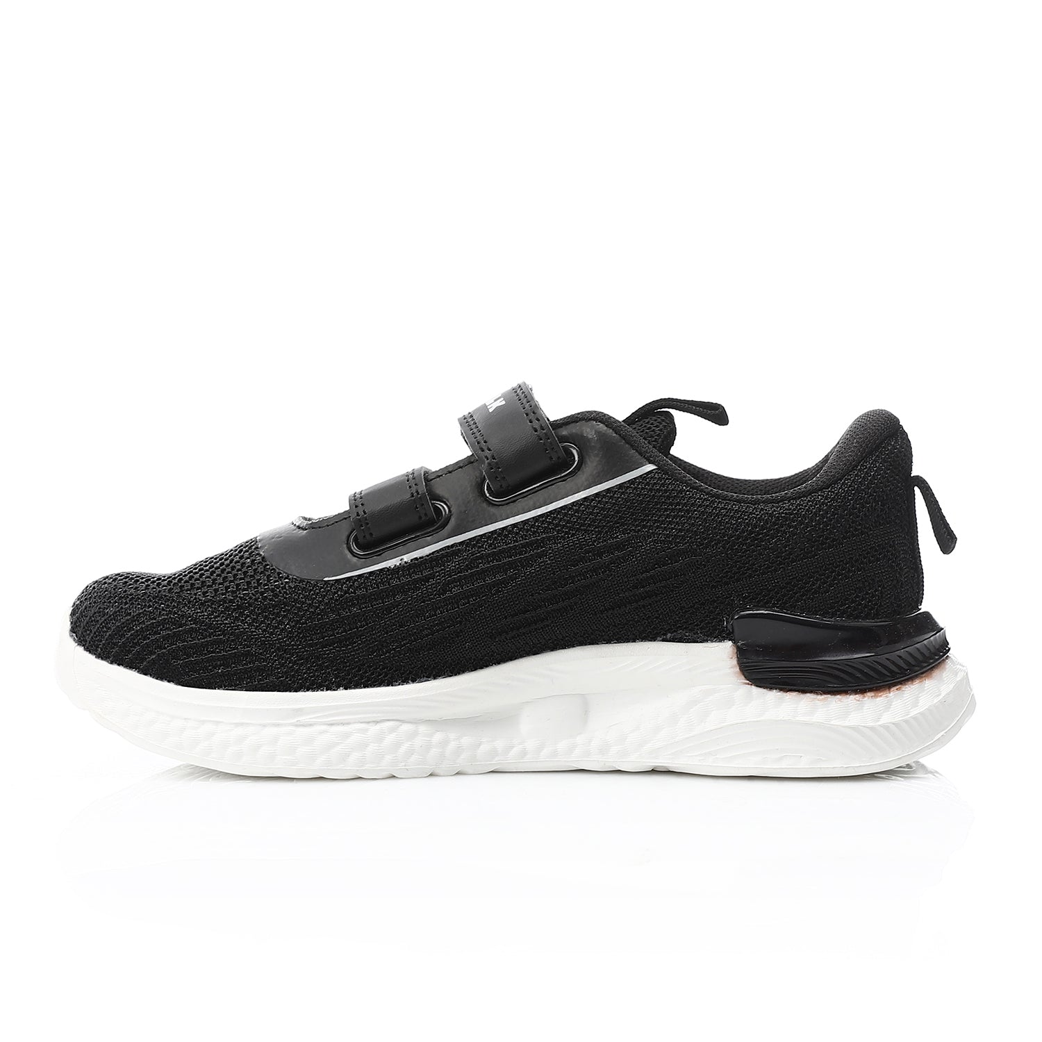 AIRWALK VELCRO KIDS SHOES - BLACK