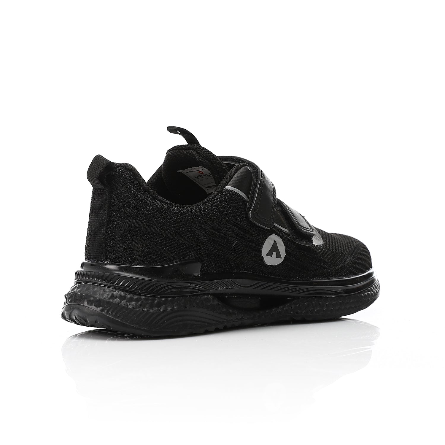 AIRWALK VELCRO KIDS SHOES - BLACK