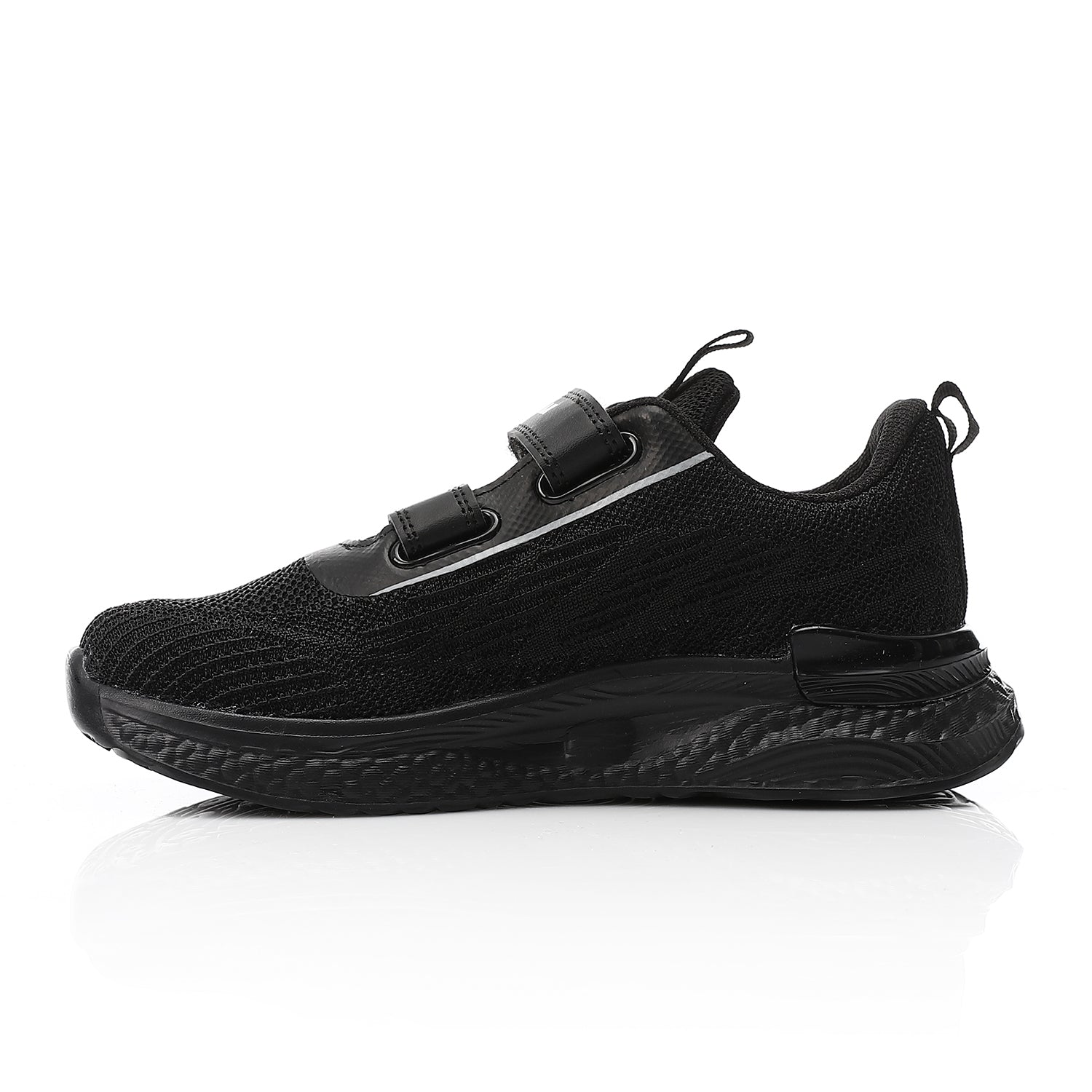 AIRWALK VELCRO KIDS SHOES - BLACK