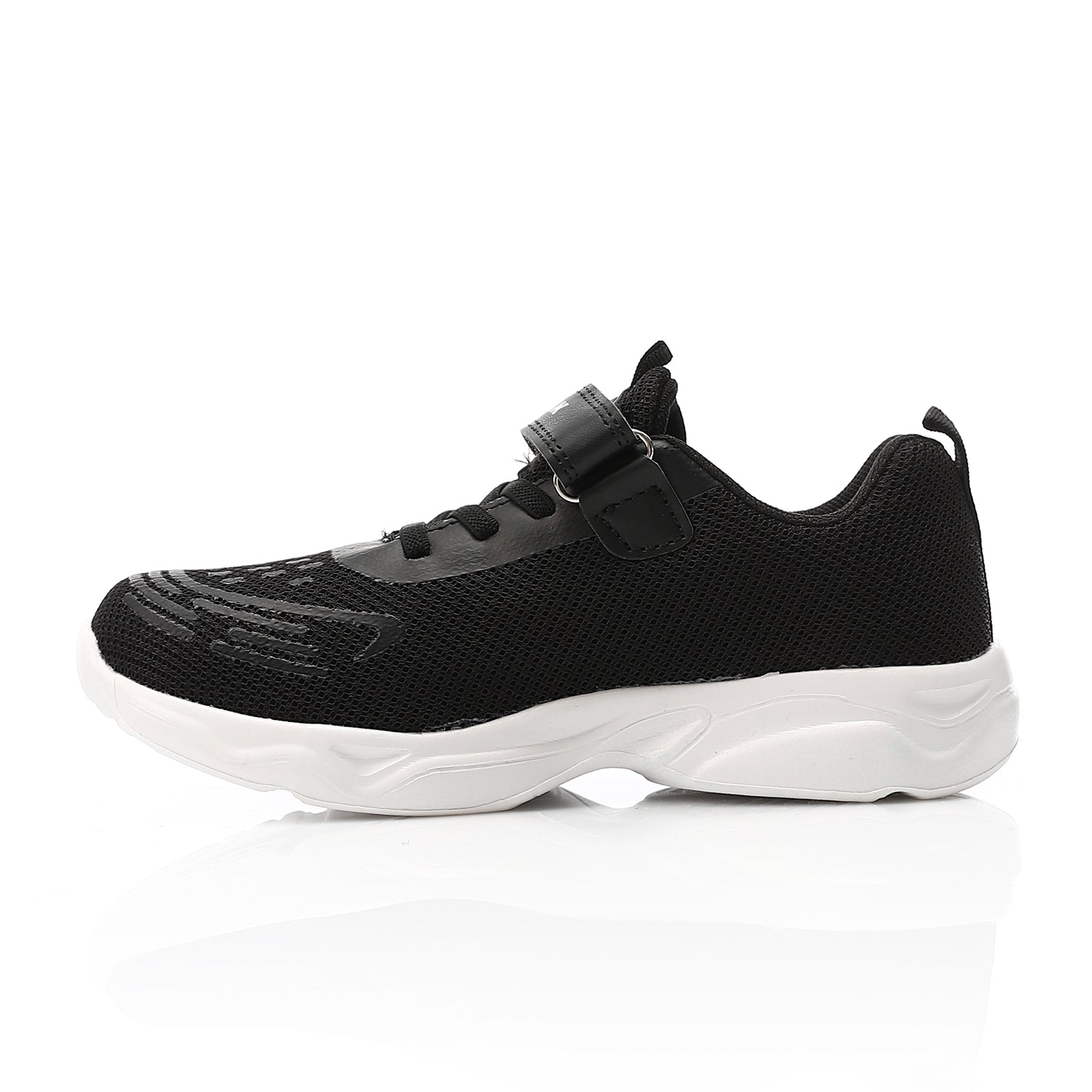 AIRWALK VELCRO KIDS SHOES - BLACK