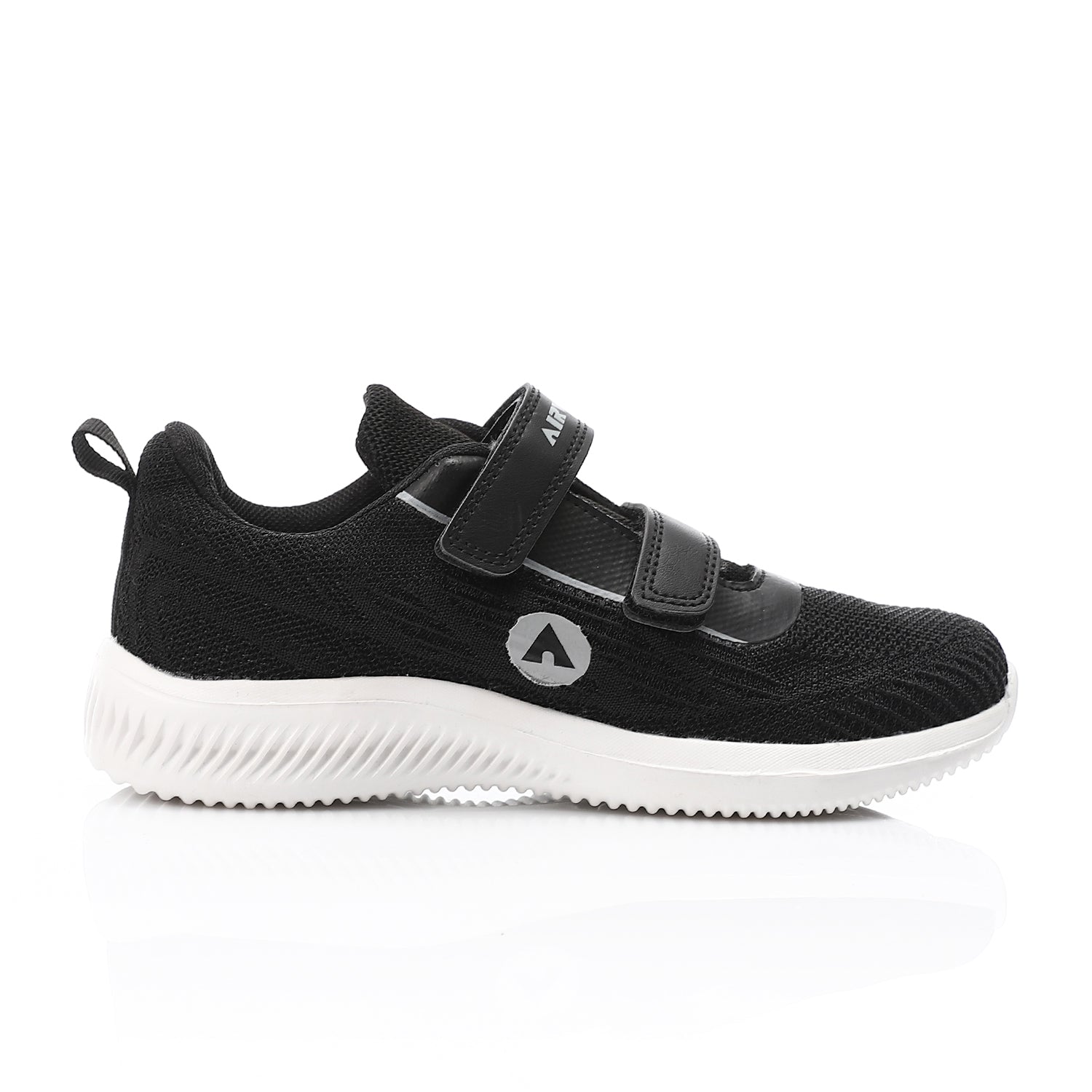 AIRWALK VELCRO KIDS SHOES - BLACK