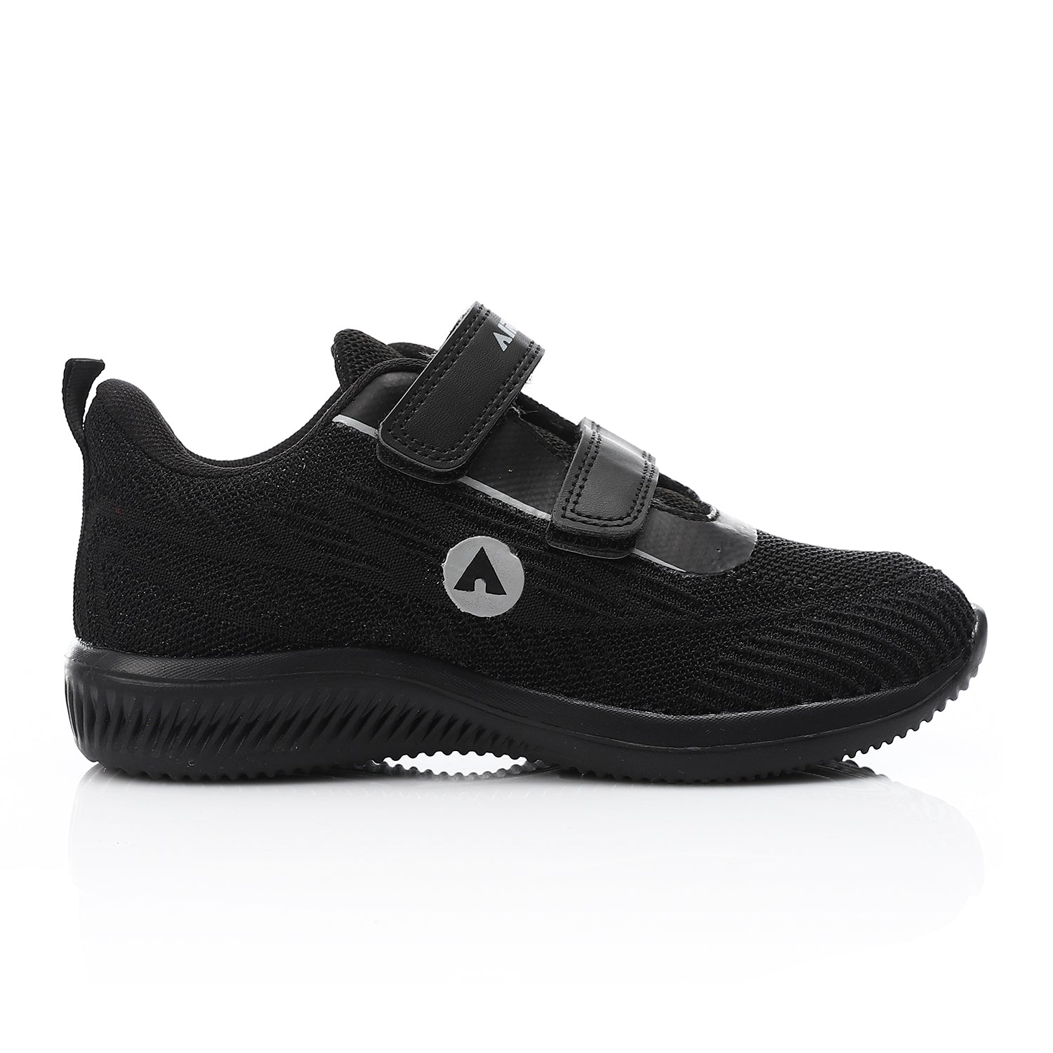 AIRWALK VELCRO KIDS SHOES - BLACK