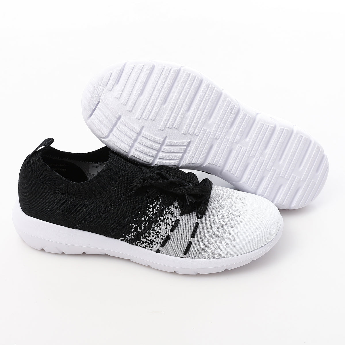 AIRWALK WOMEN'S FASHION SHOES - BLK & WHT