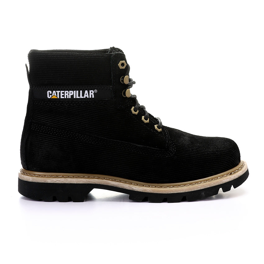 CAT COLORADO CORDUROY BOOT - BLACK