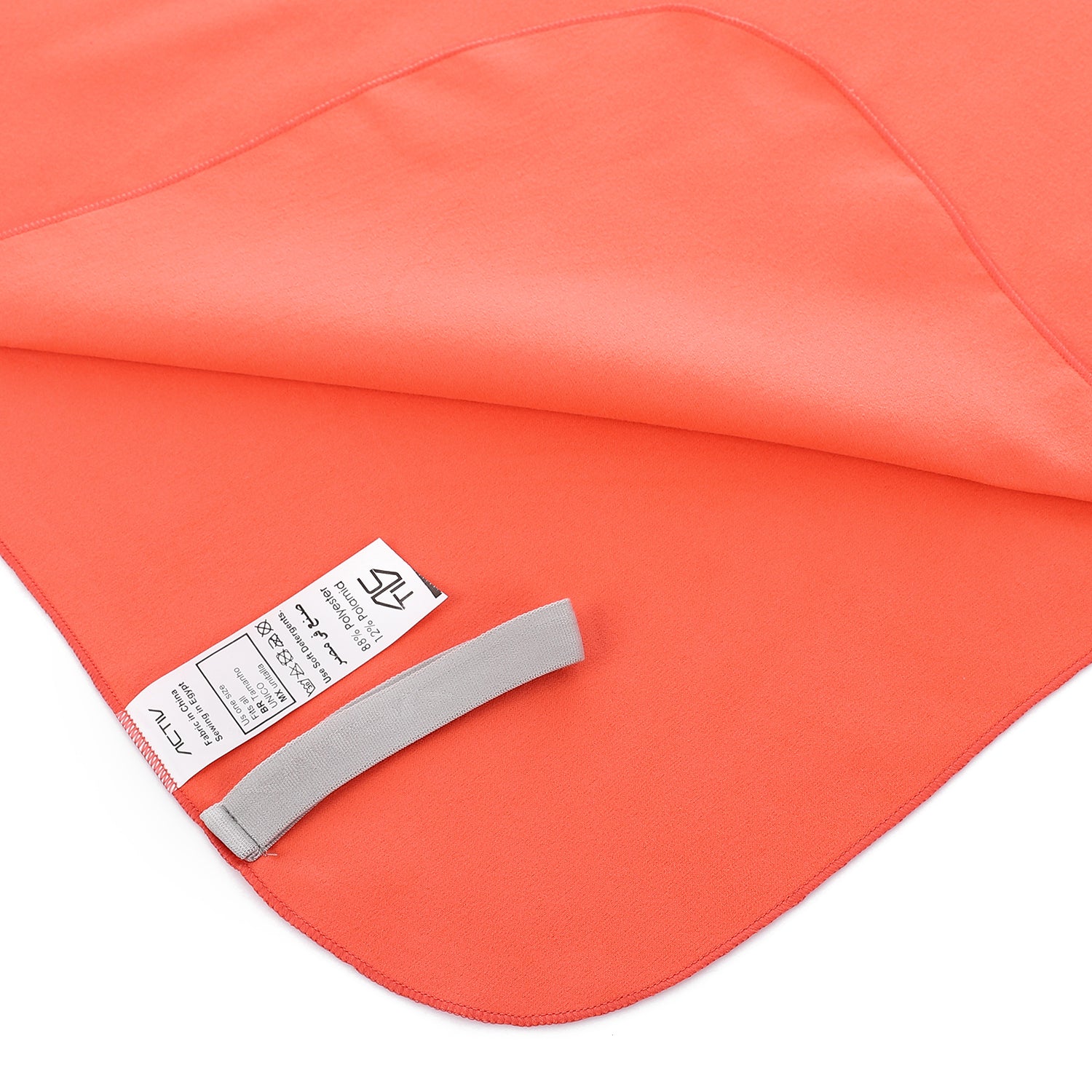 ACTIV SWIMMING TOWEL 175*110CM - ORANGE