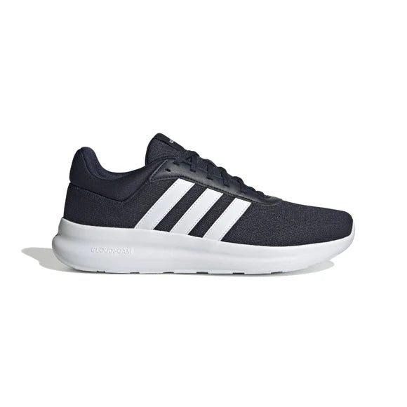 ADIDAS LITE RACER 4.0 SHOES - BLK & WHIT
